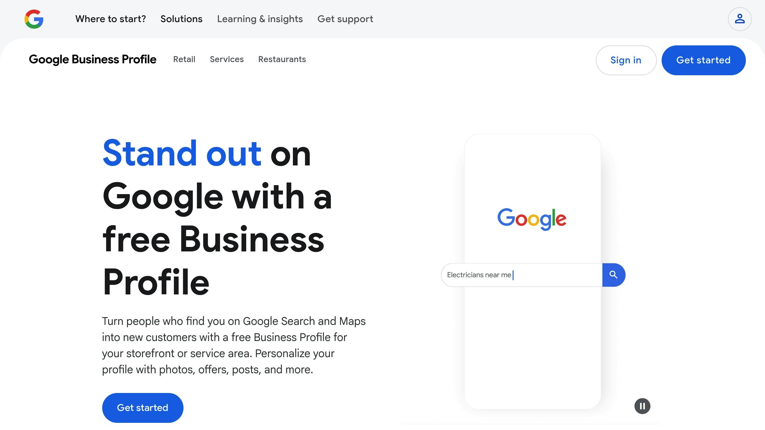 Google Business Profile