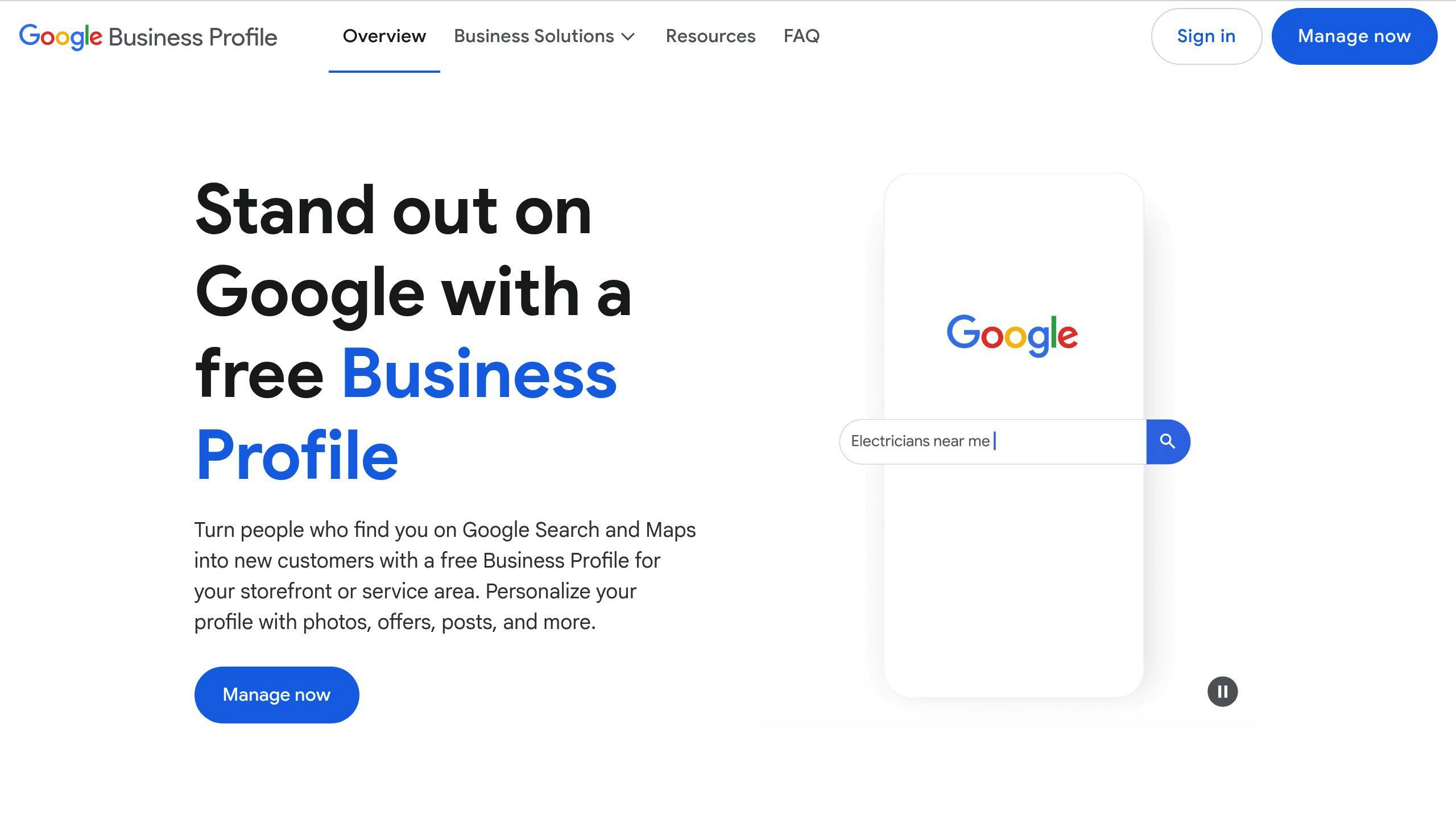 Google Business Profile