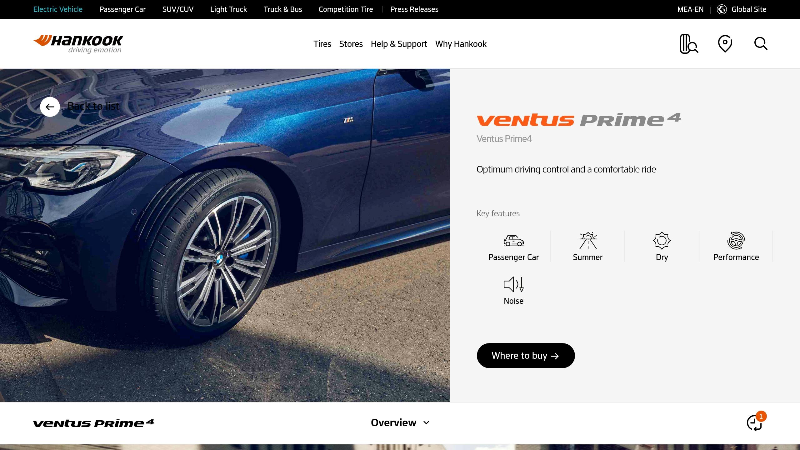 Hankook Ventus Prime4
