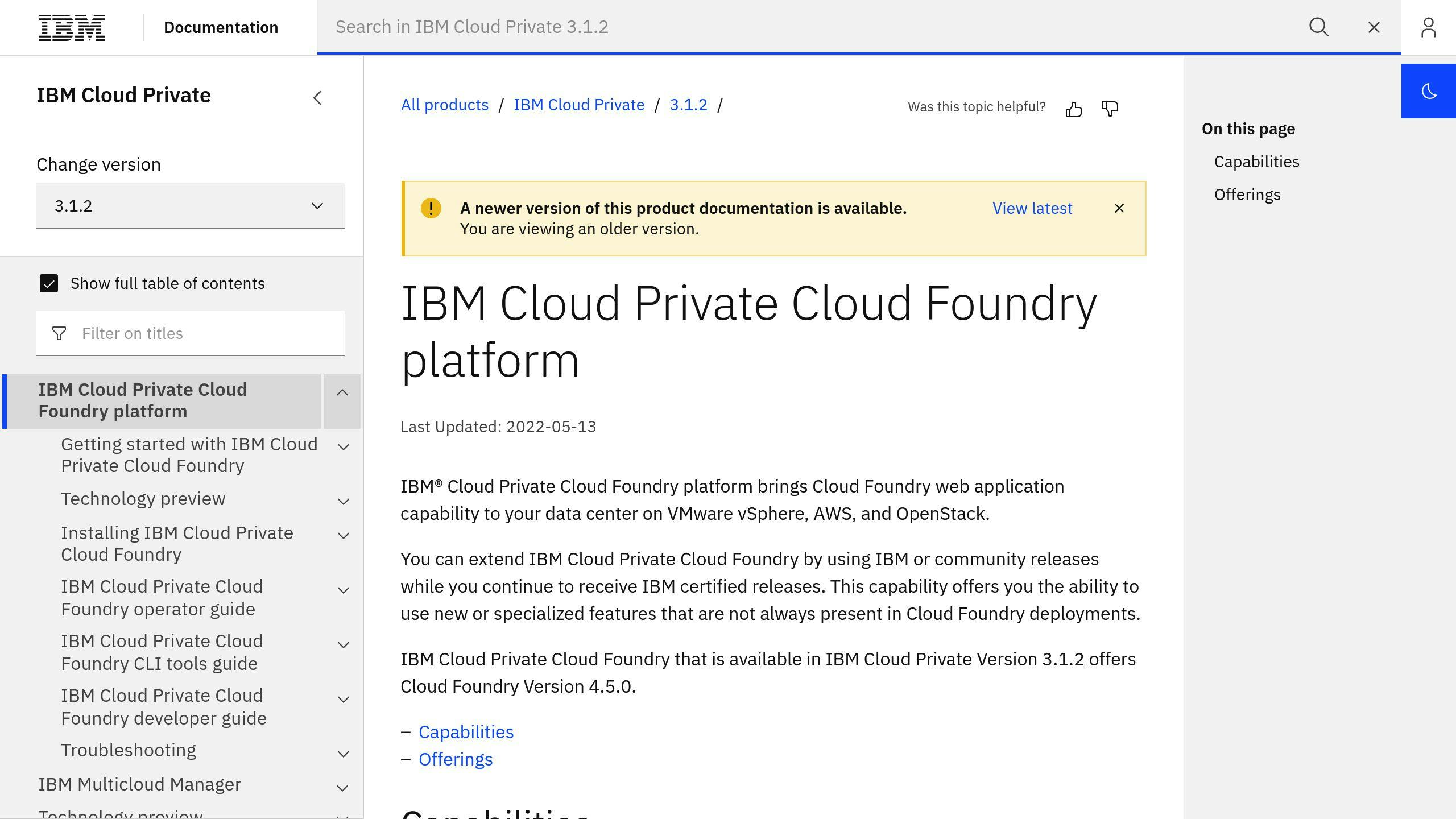 IBM Cloud Foundry