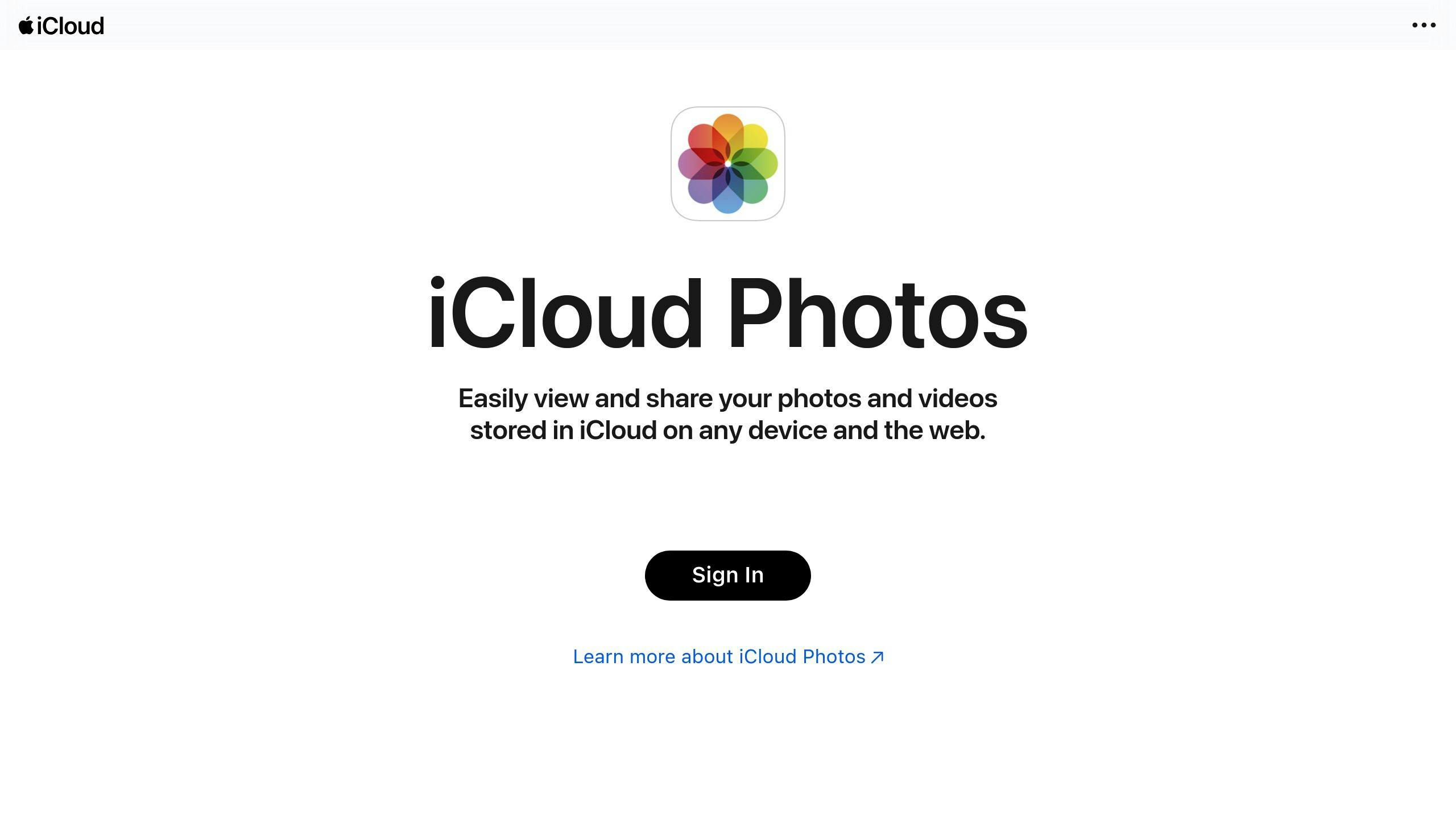 iCloud Photos