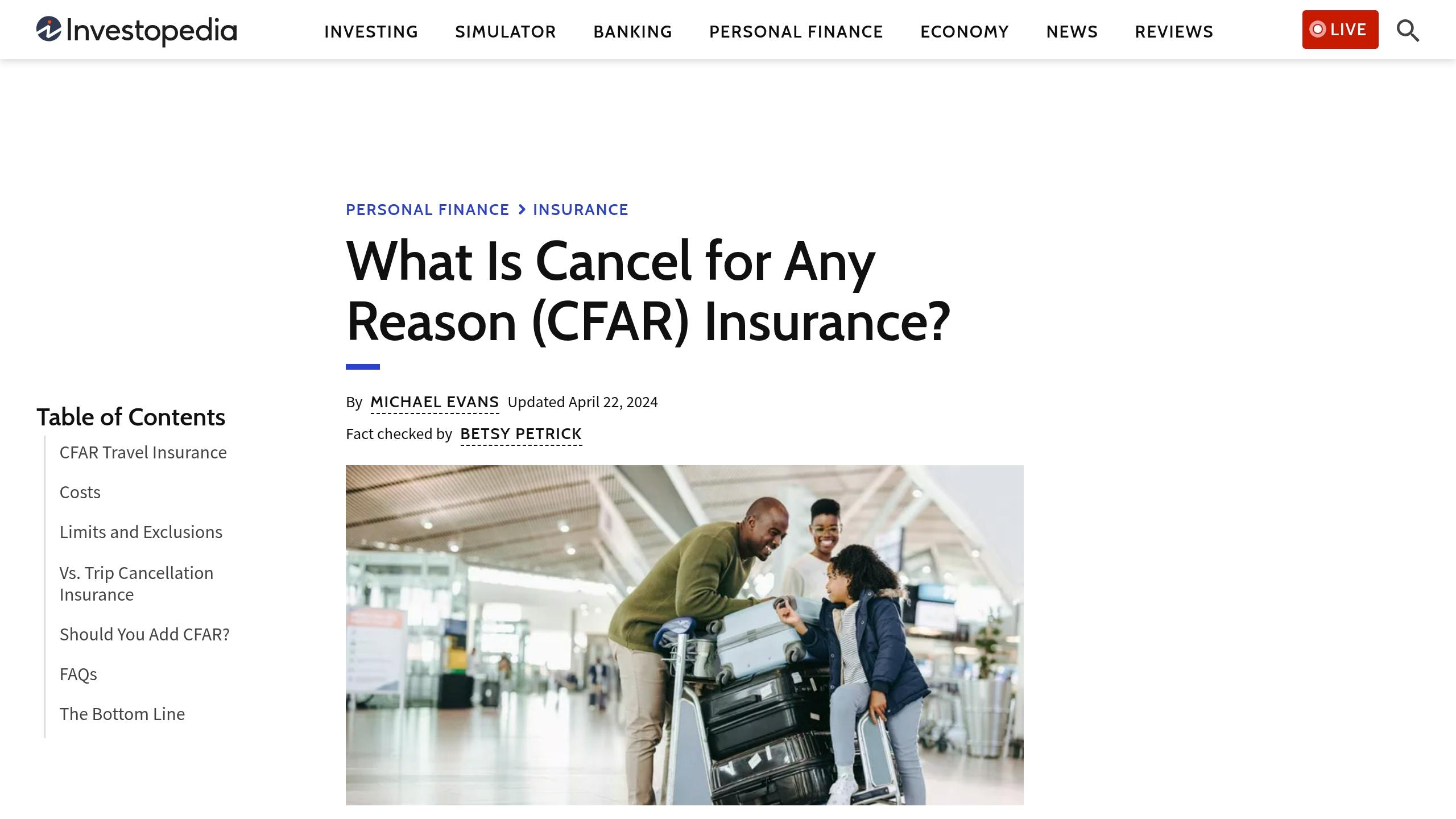 Cancel For Any Reason
