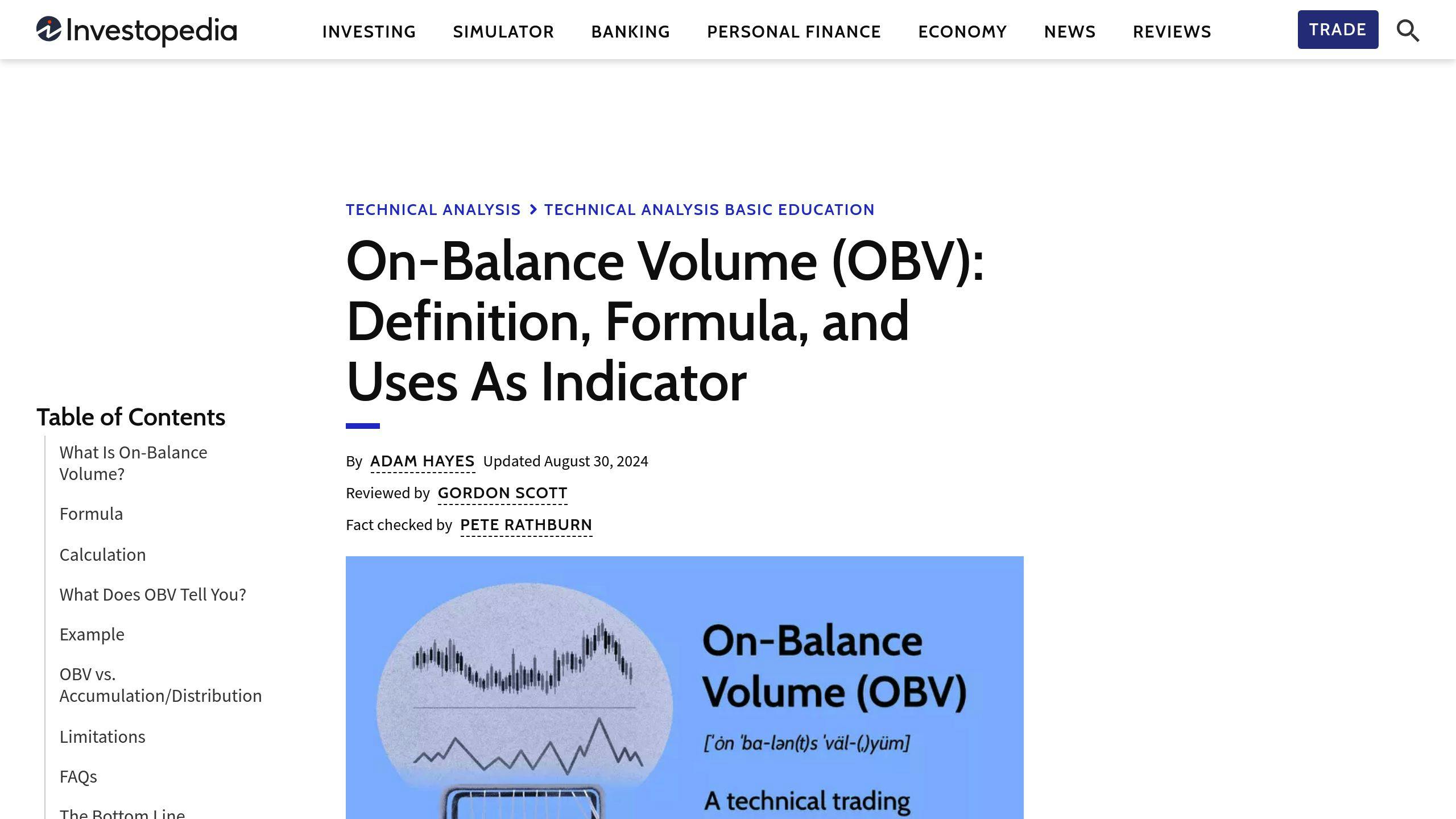 On-Balance Volume