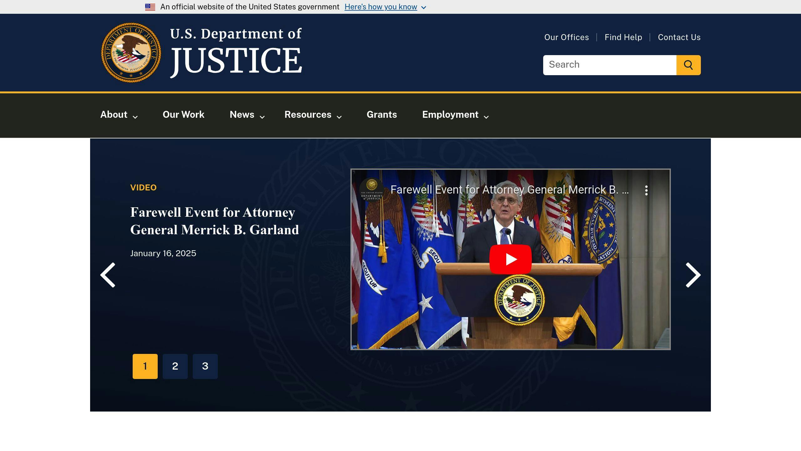 Department of Justice