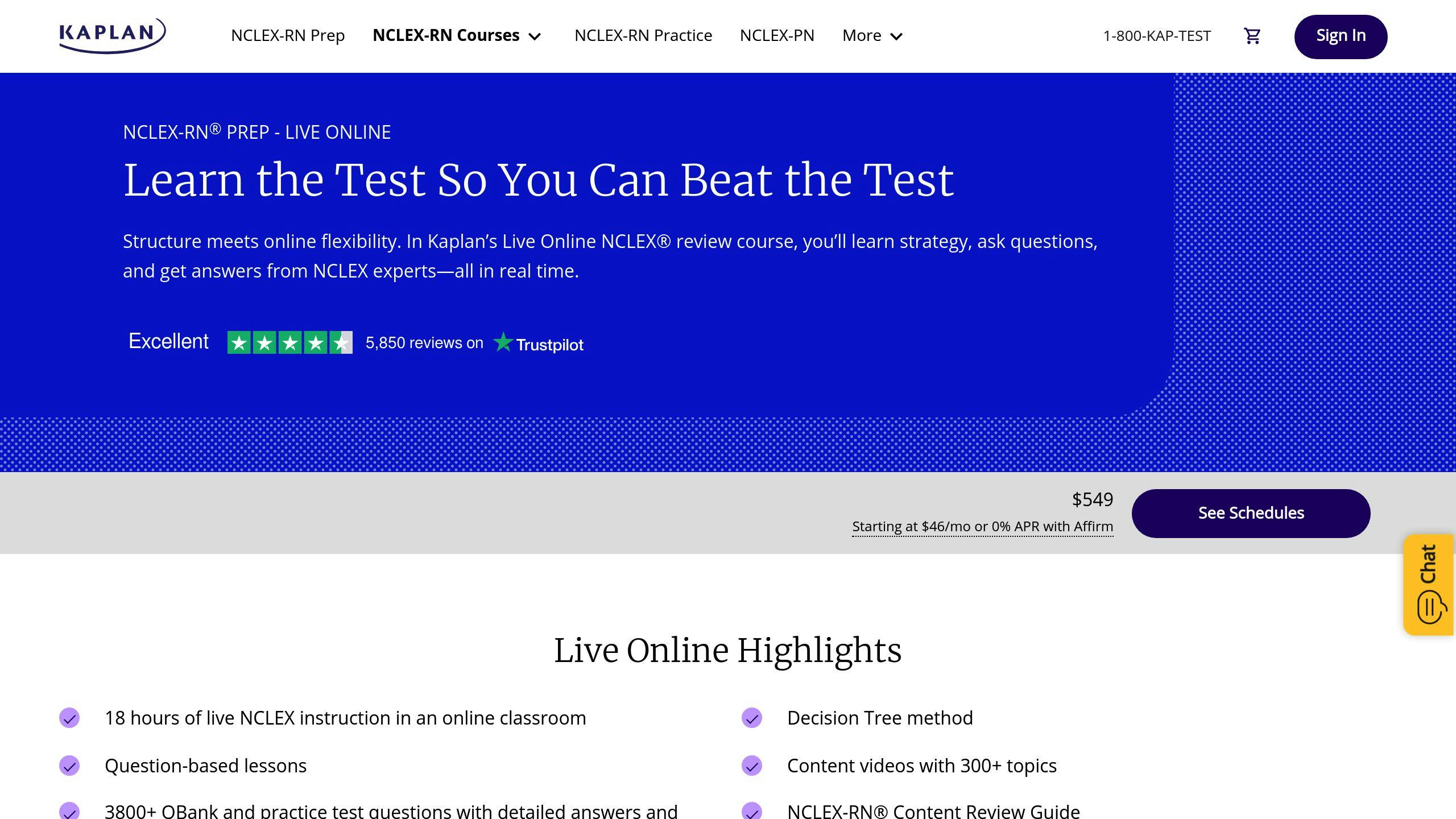 Kaplan NCLEX-RN