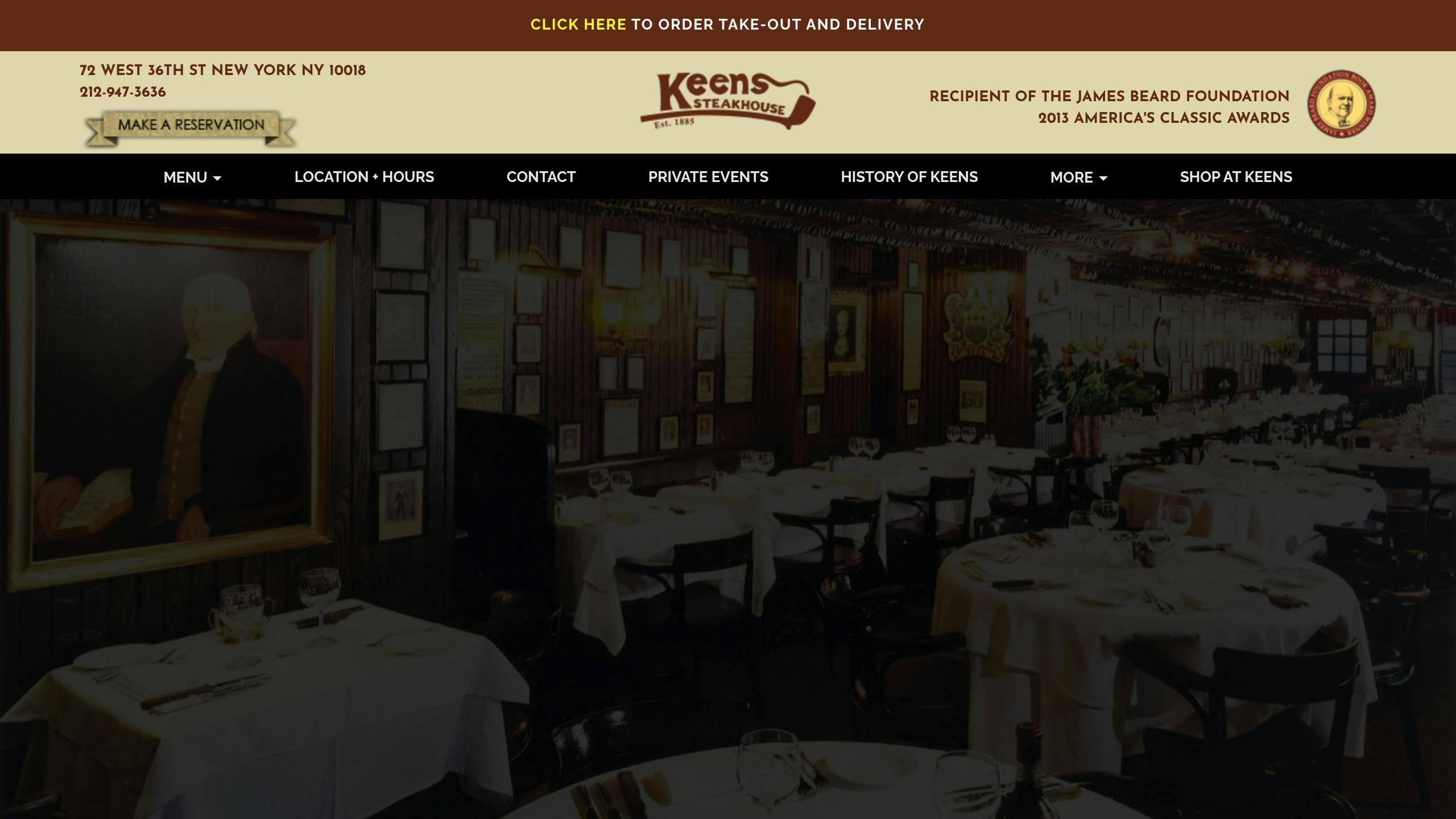 Keens Steakhouse