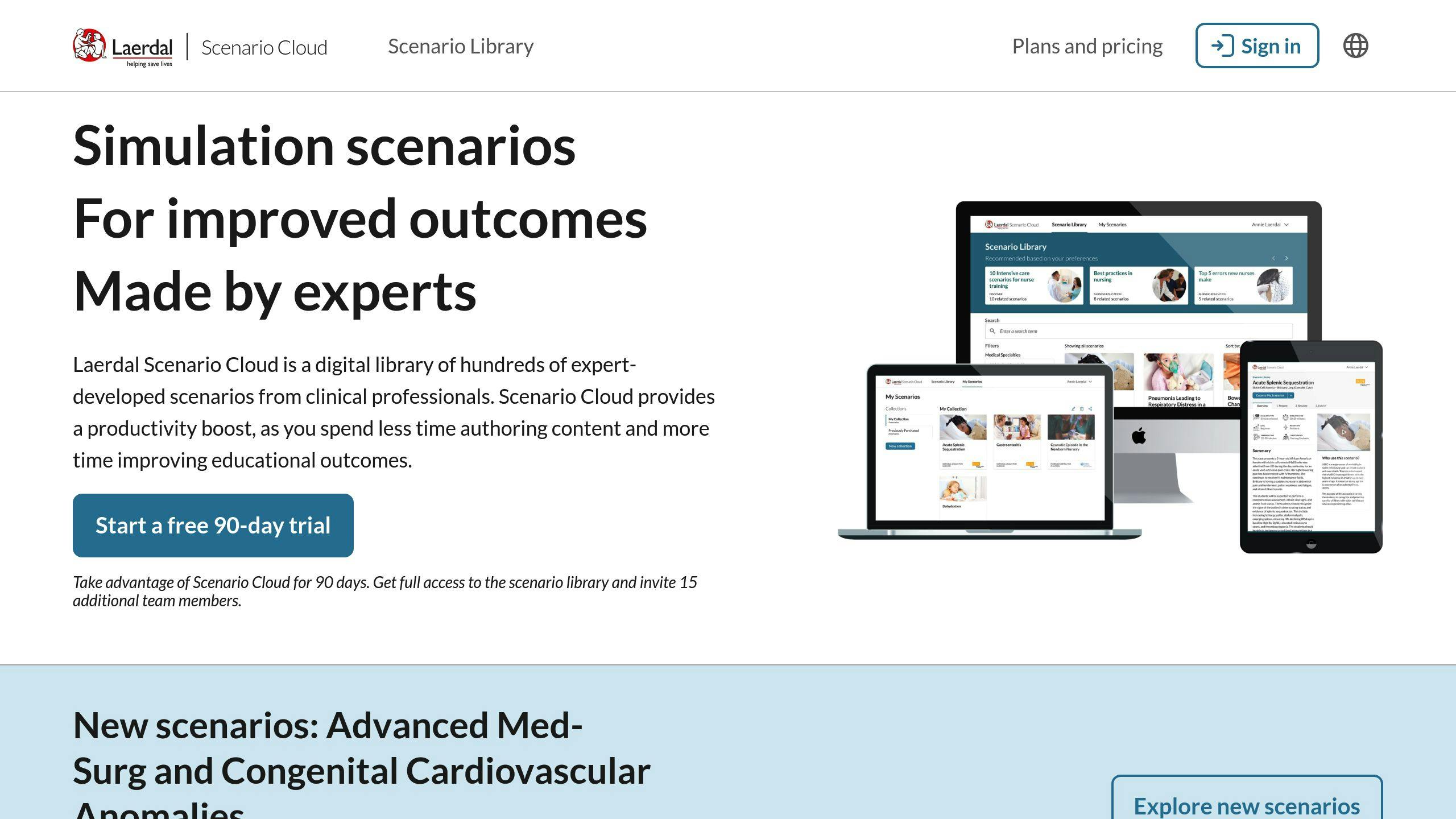 Laerdal Scenario Cloud
