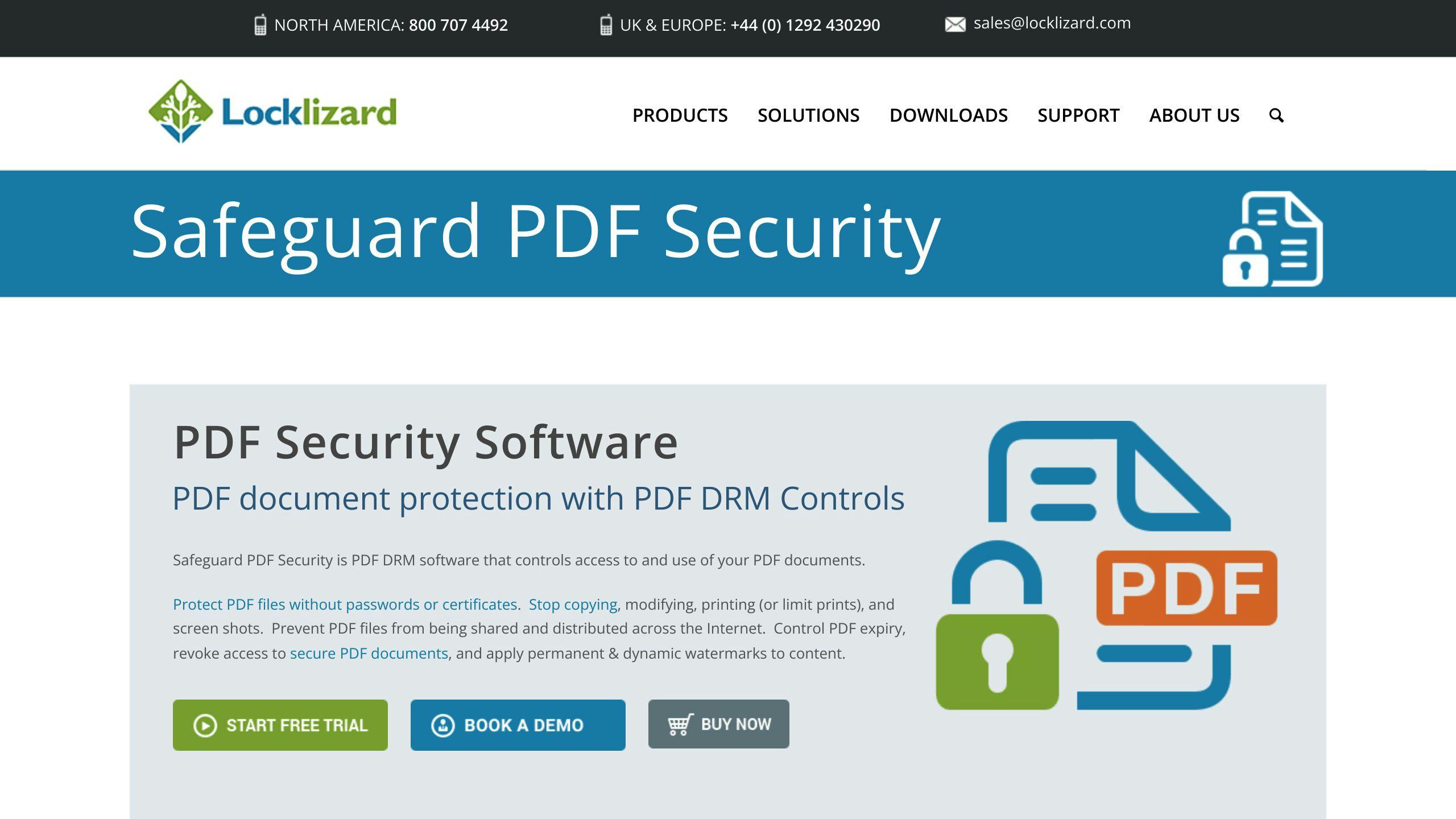 Lizard Safeguard PDF Security