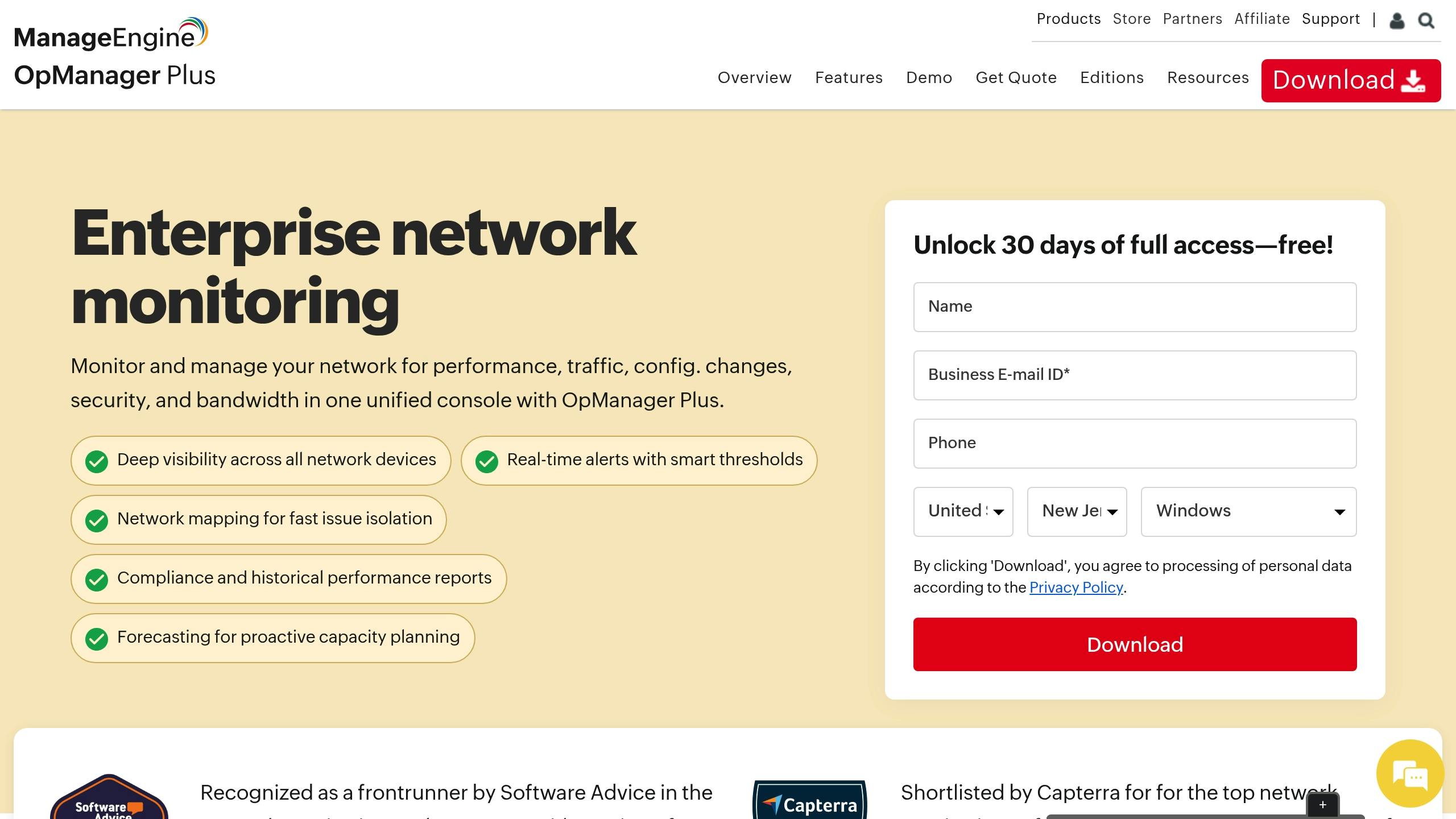 ManageEngine OpManager Plus