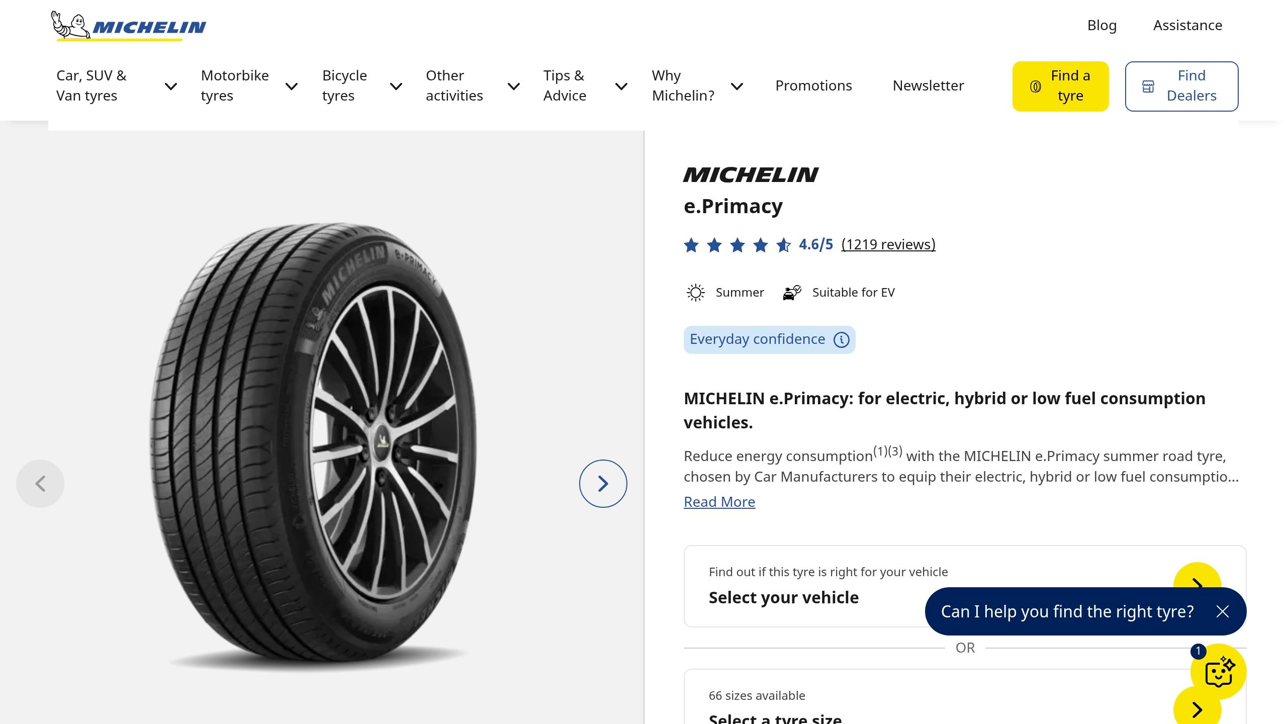 Michelin e.Primacy