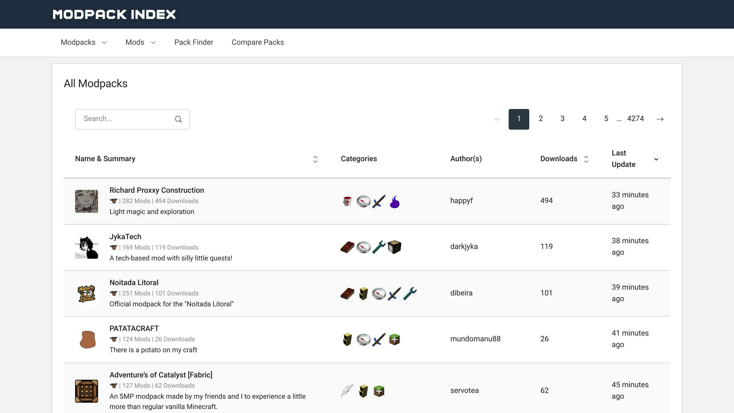 ModpackIndex