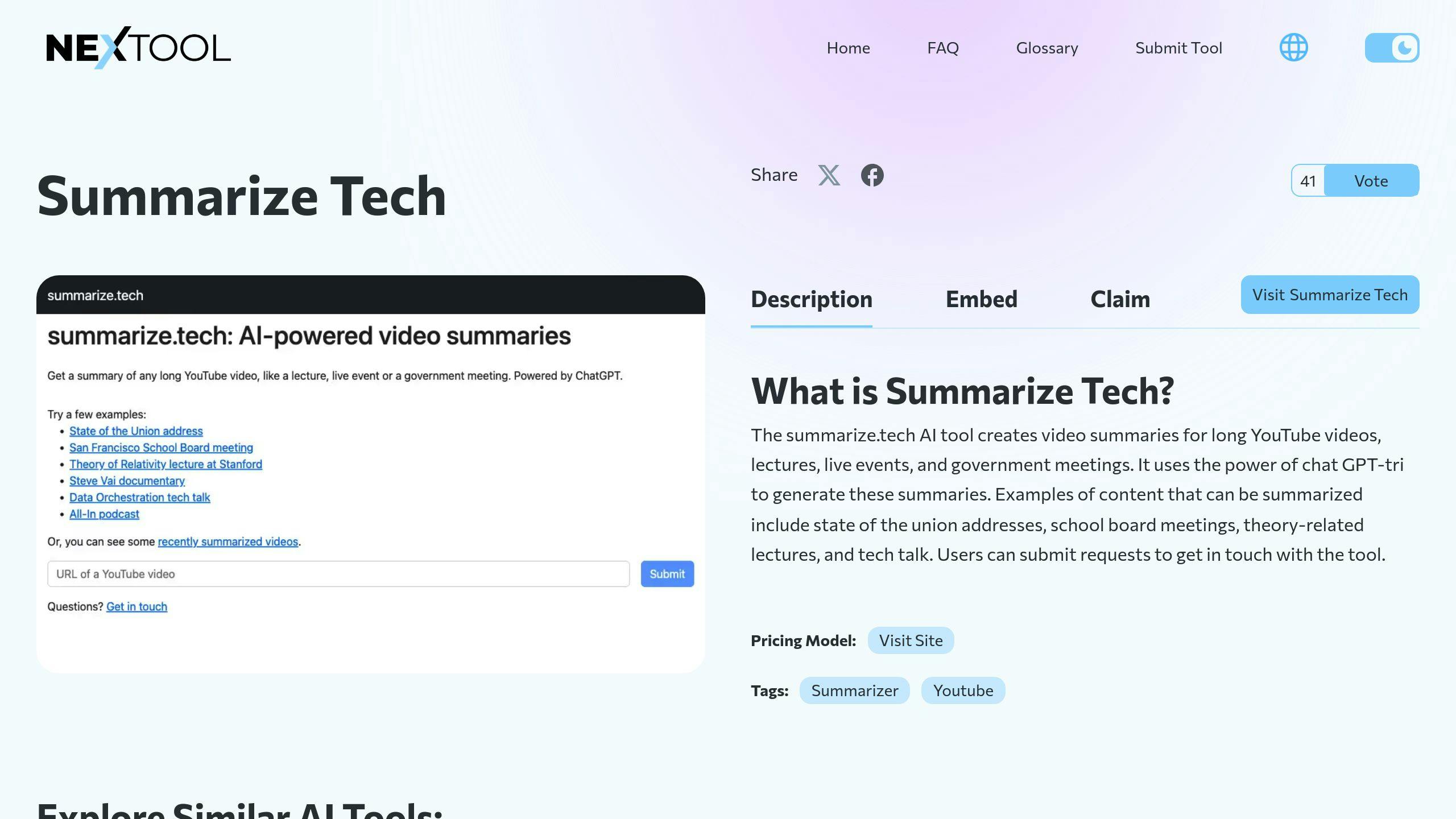 Summarize.tech