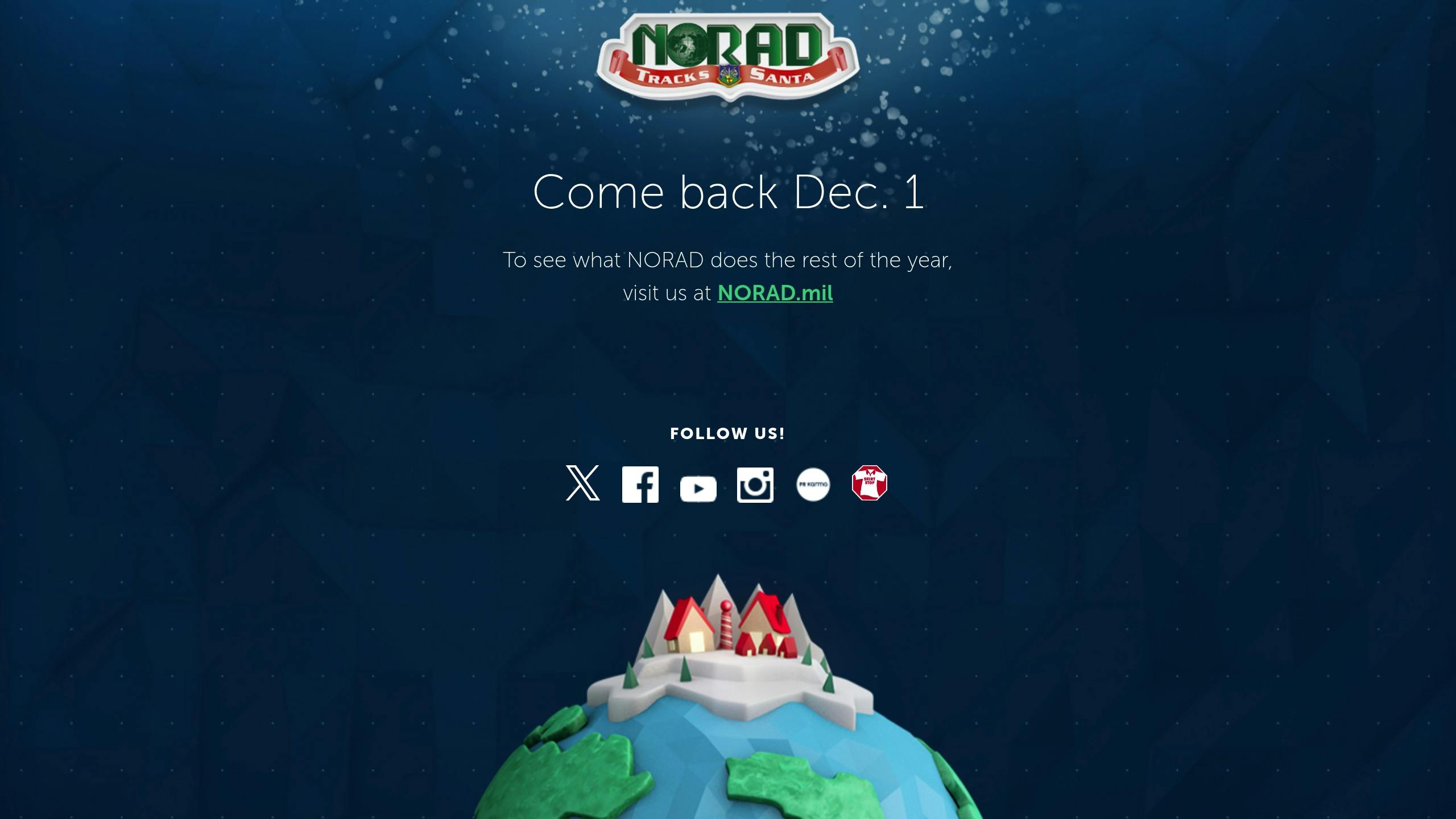 NORAD Santa Tracker