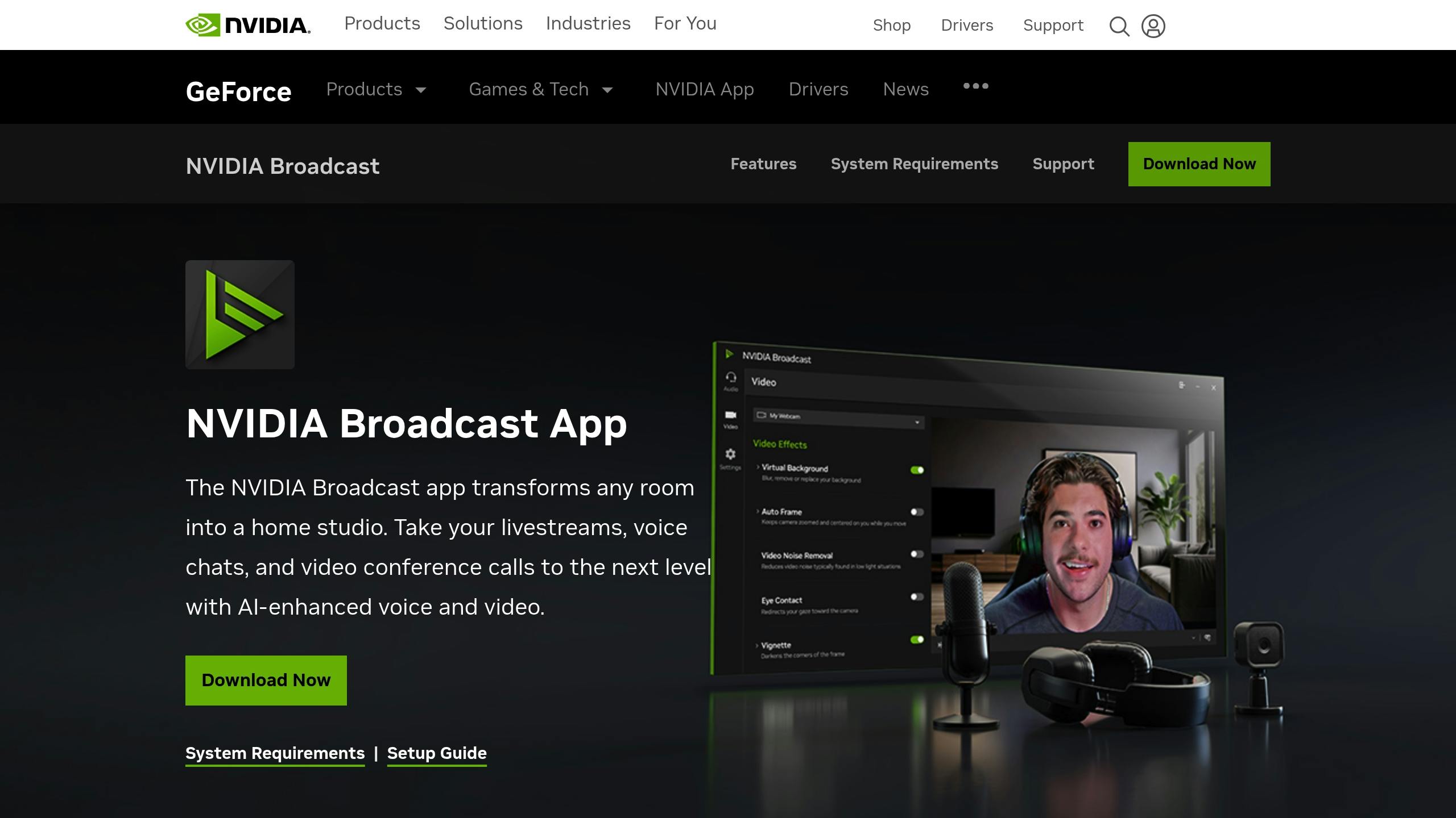 Nvidia Broadcast