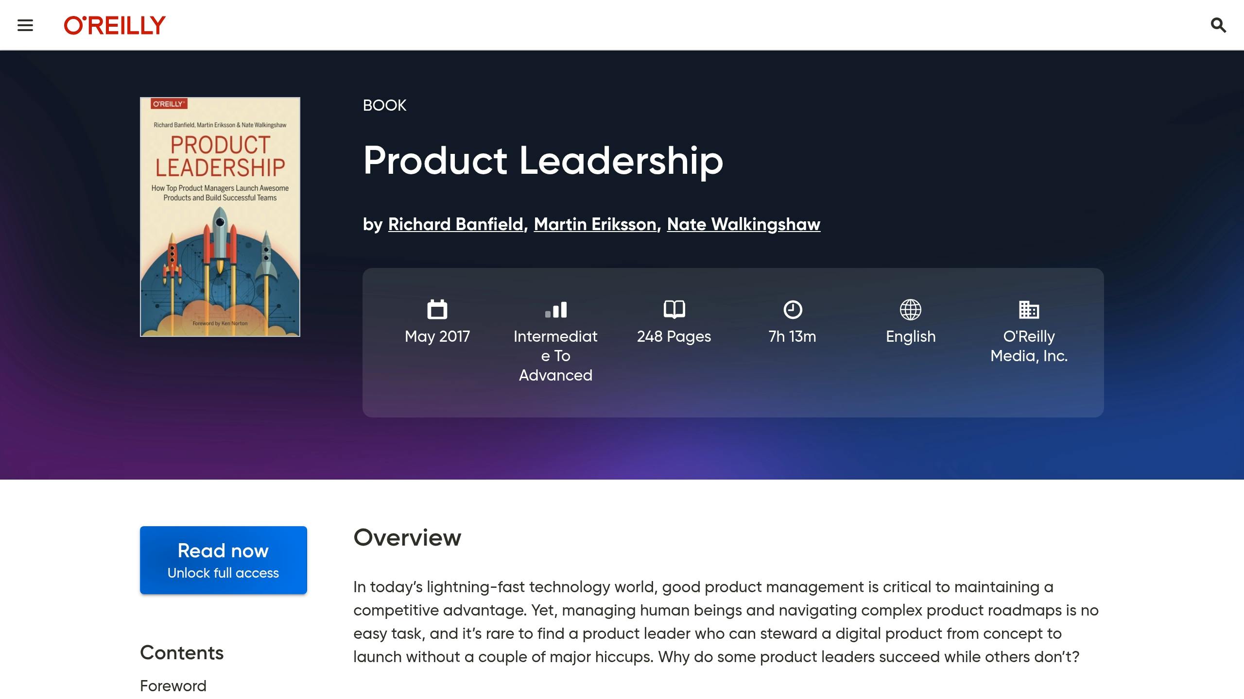 Product Leadership