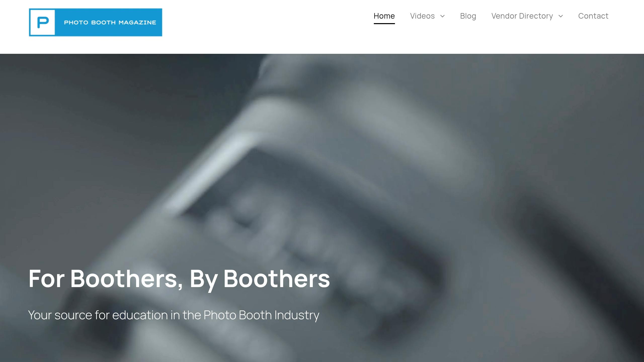 Photo Booth Magazine