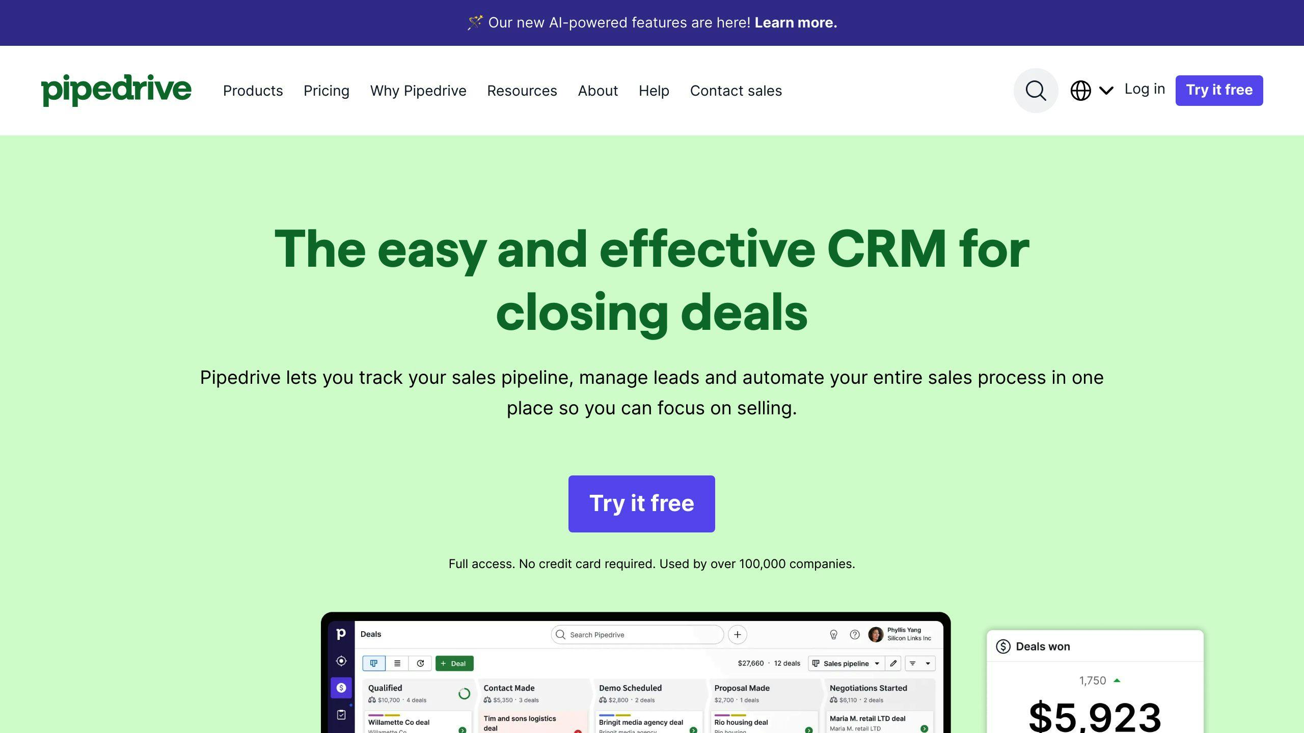 Pipedrive CRM