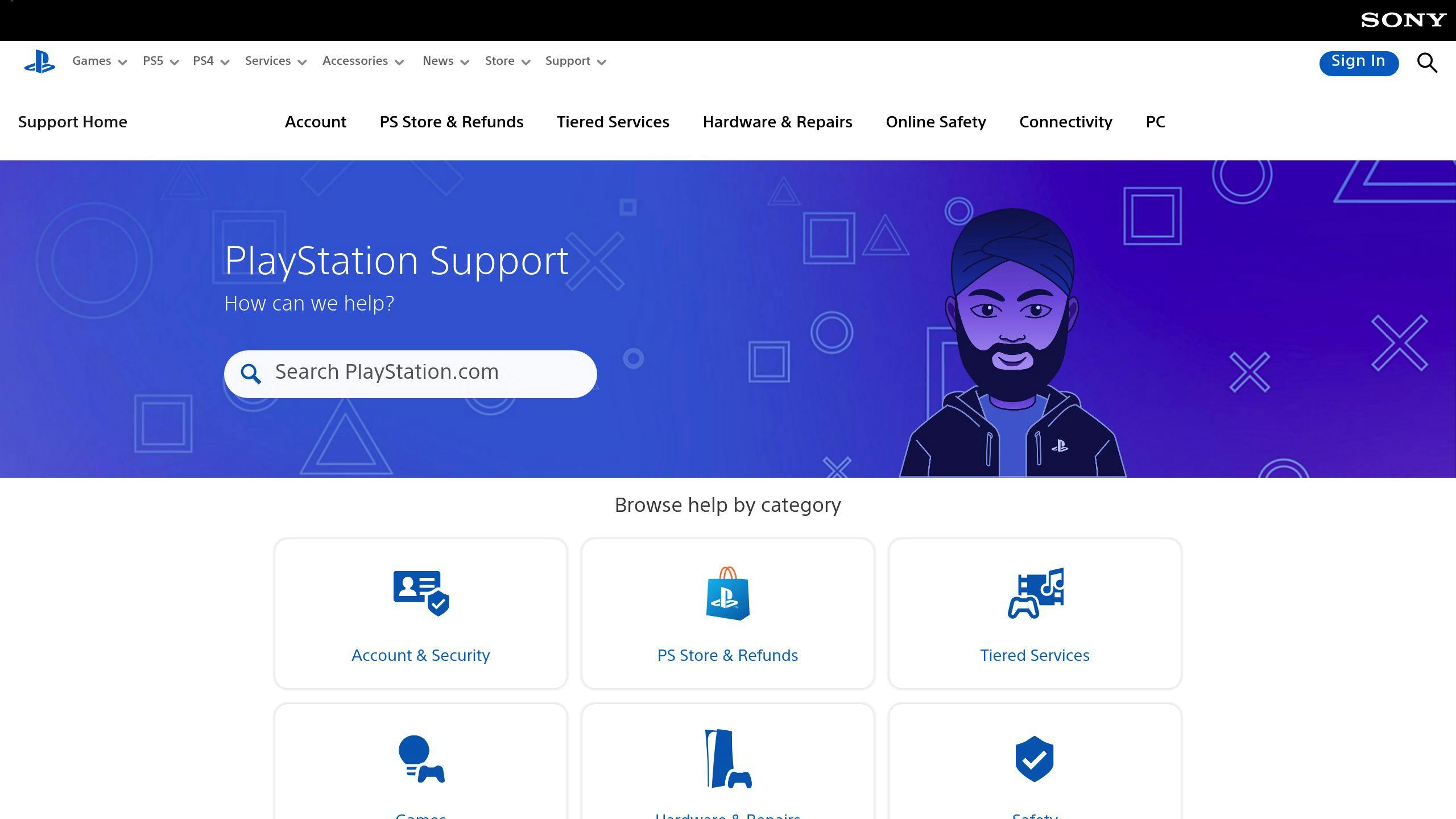 PlayStation Support