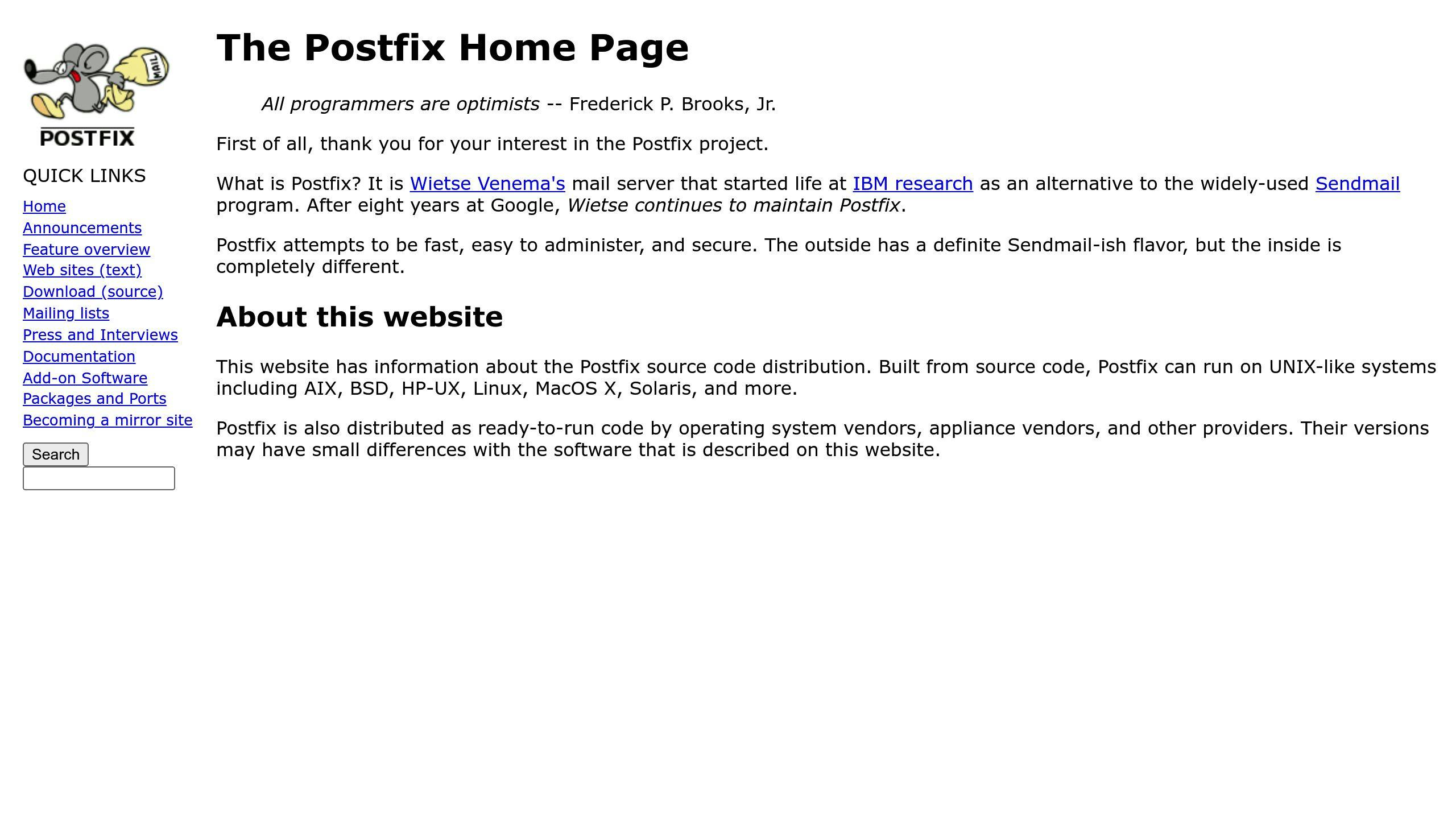 Postfix