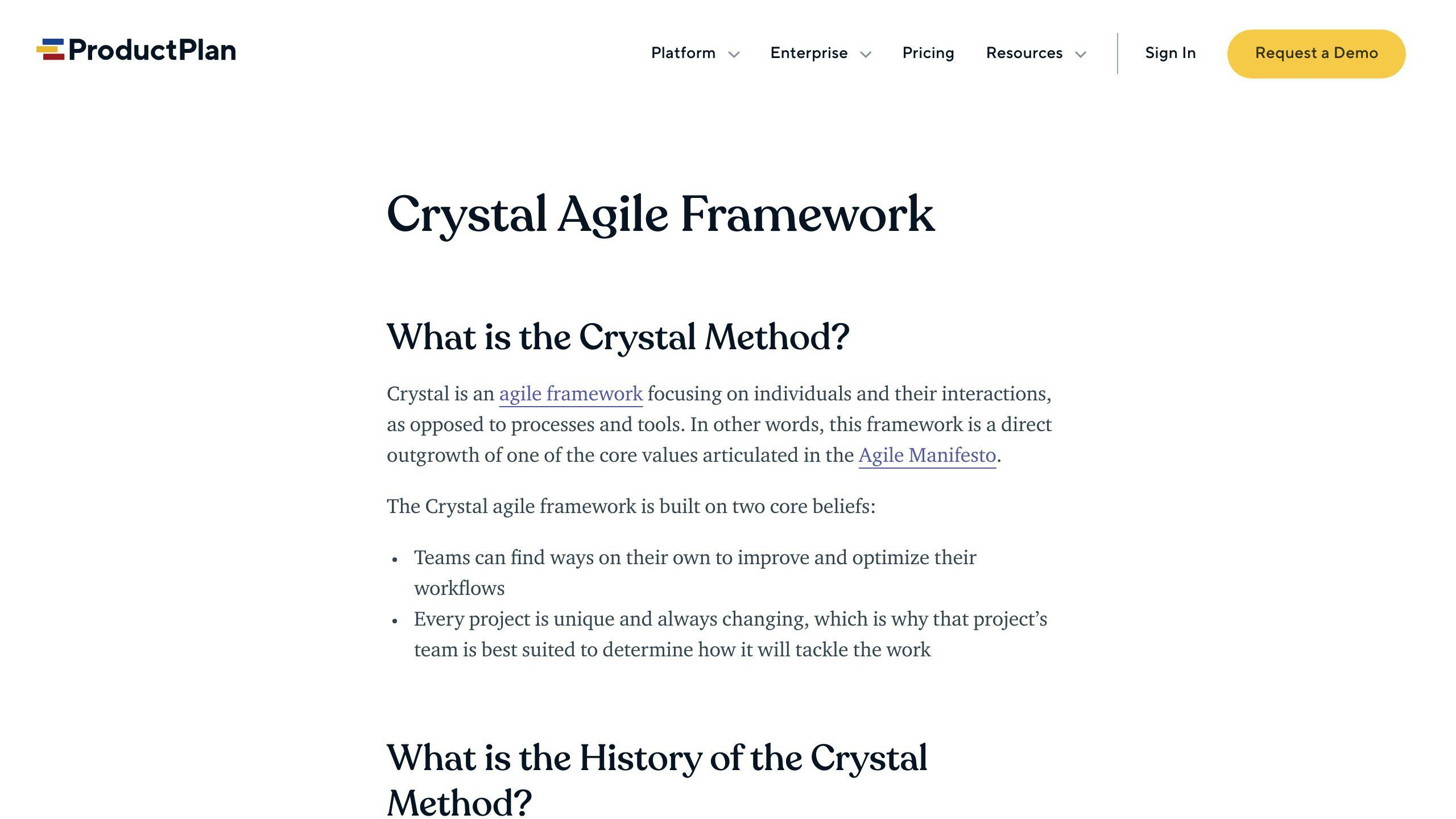 Crystal Methodology