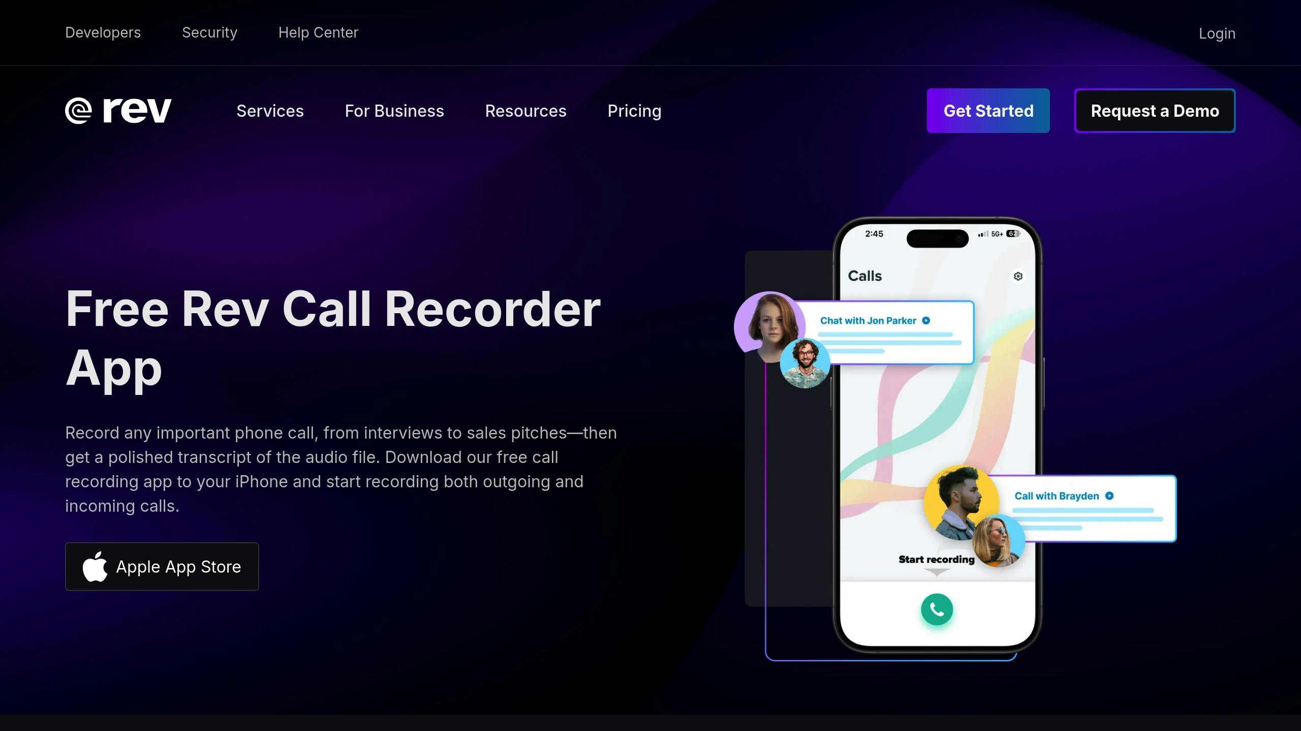 Rev Call Recorder