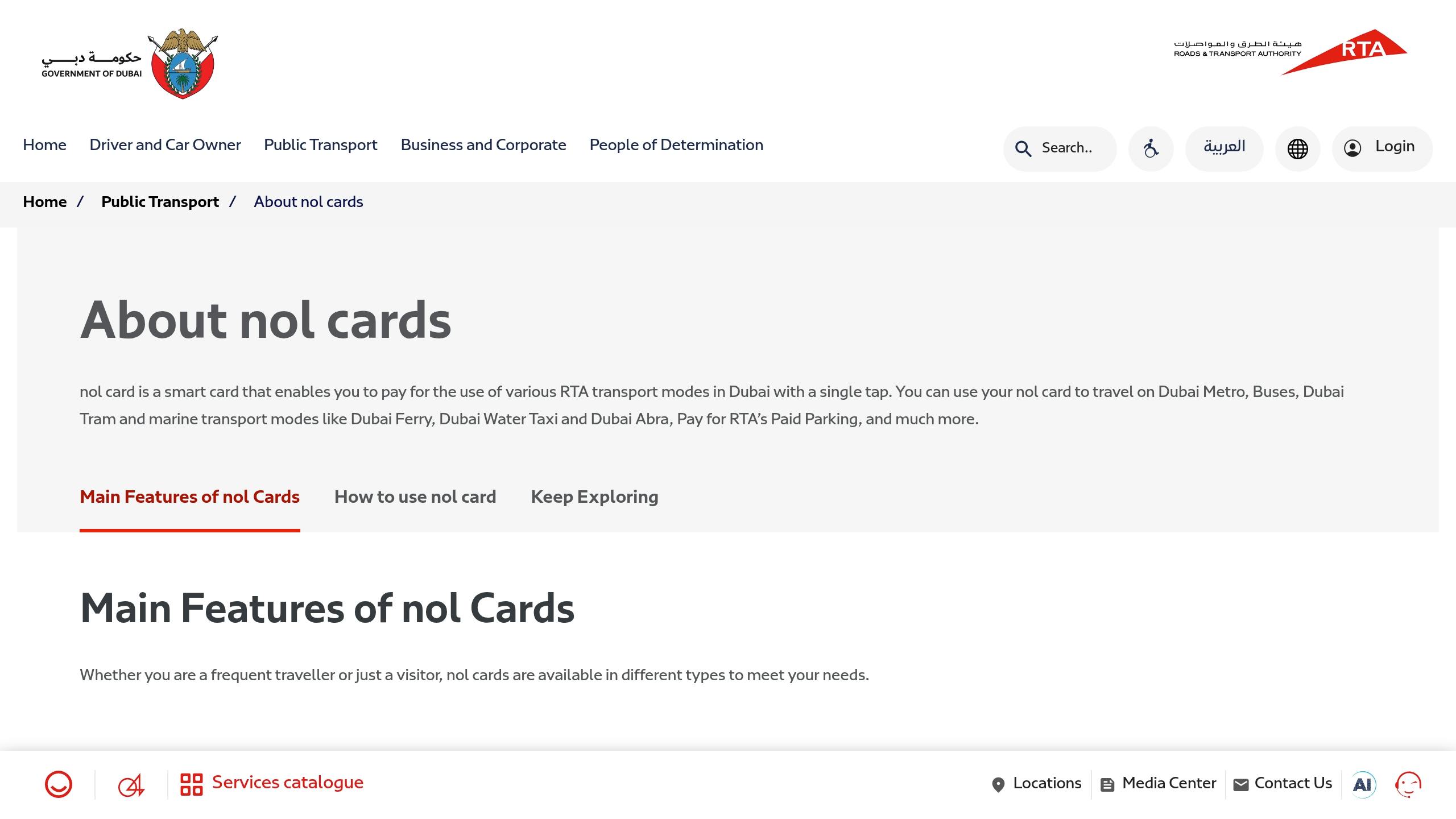 Nol card