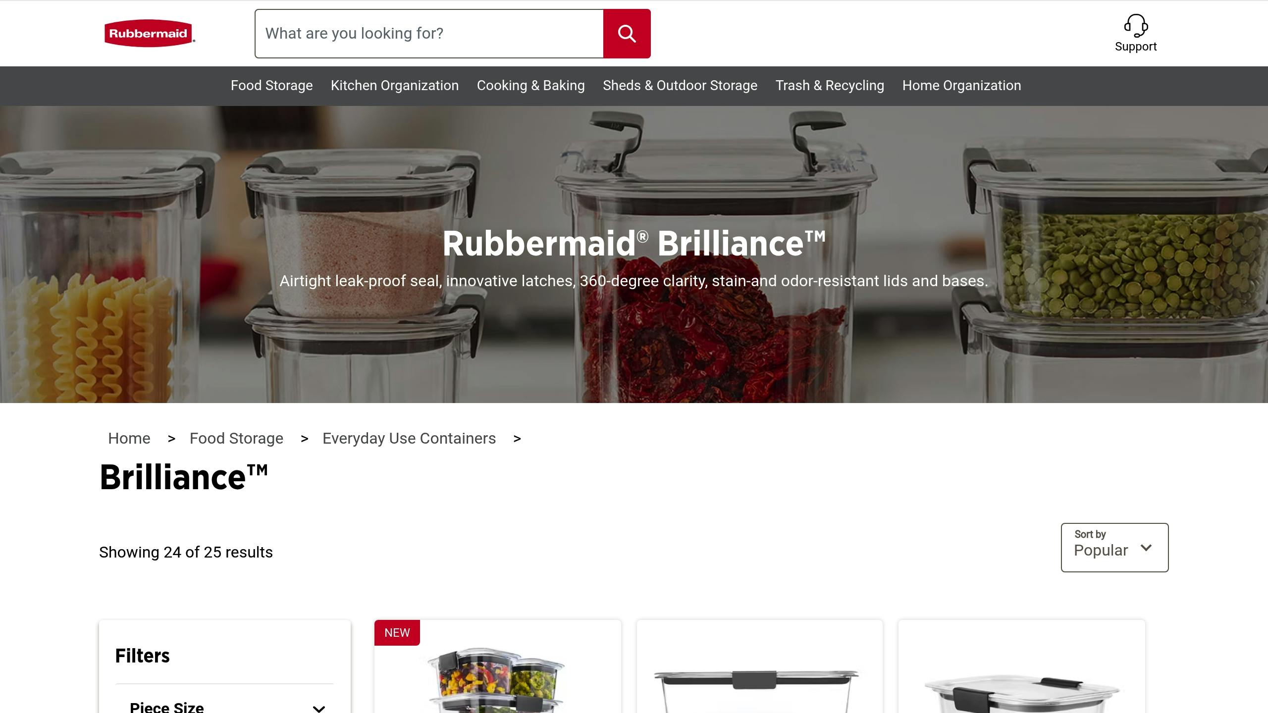 Rubbermaid Brilliance