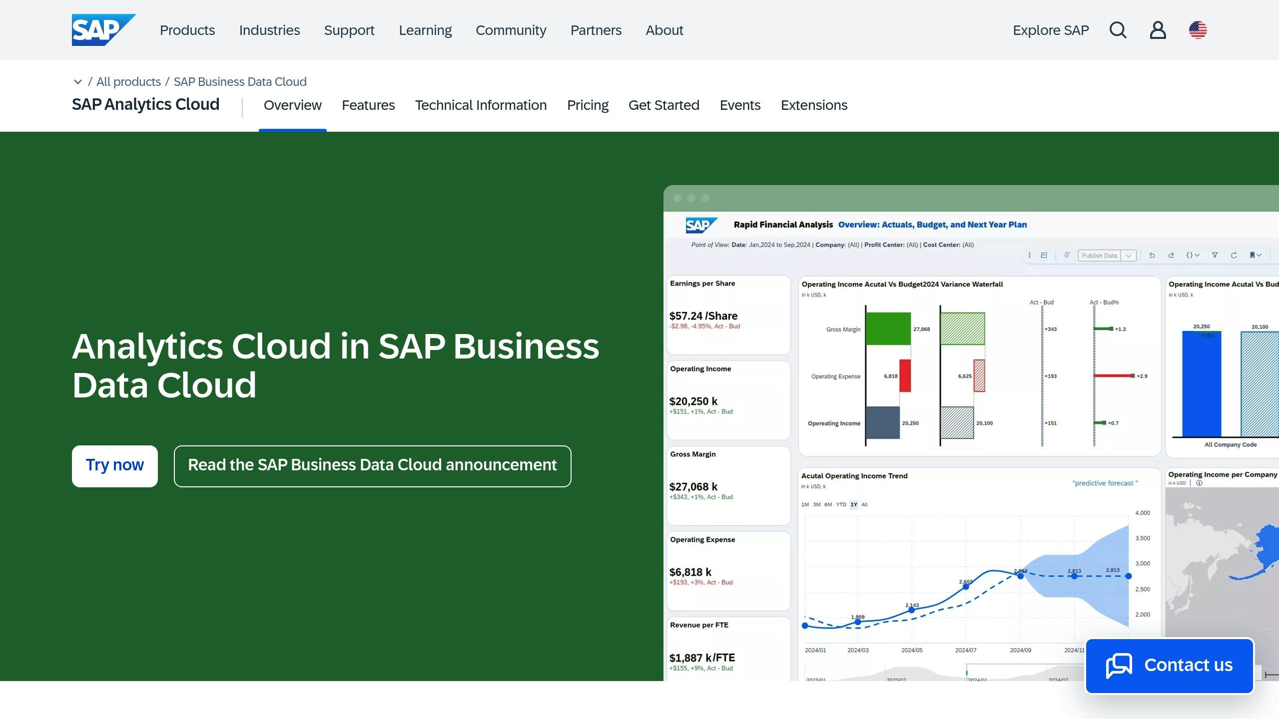SAP Analytics Cloud