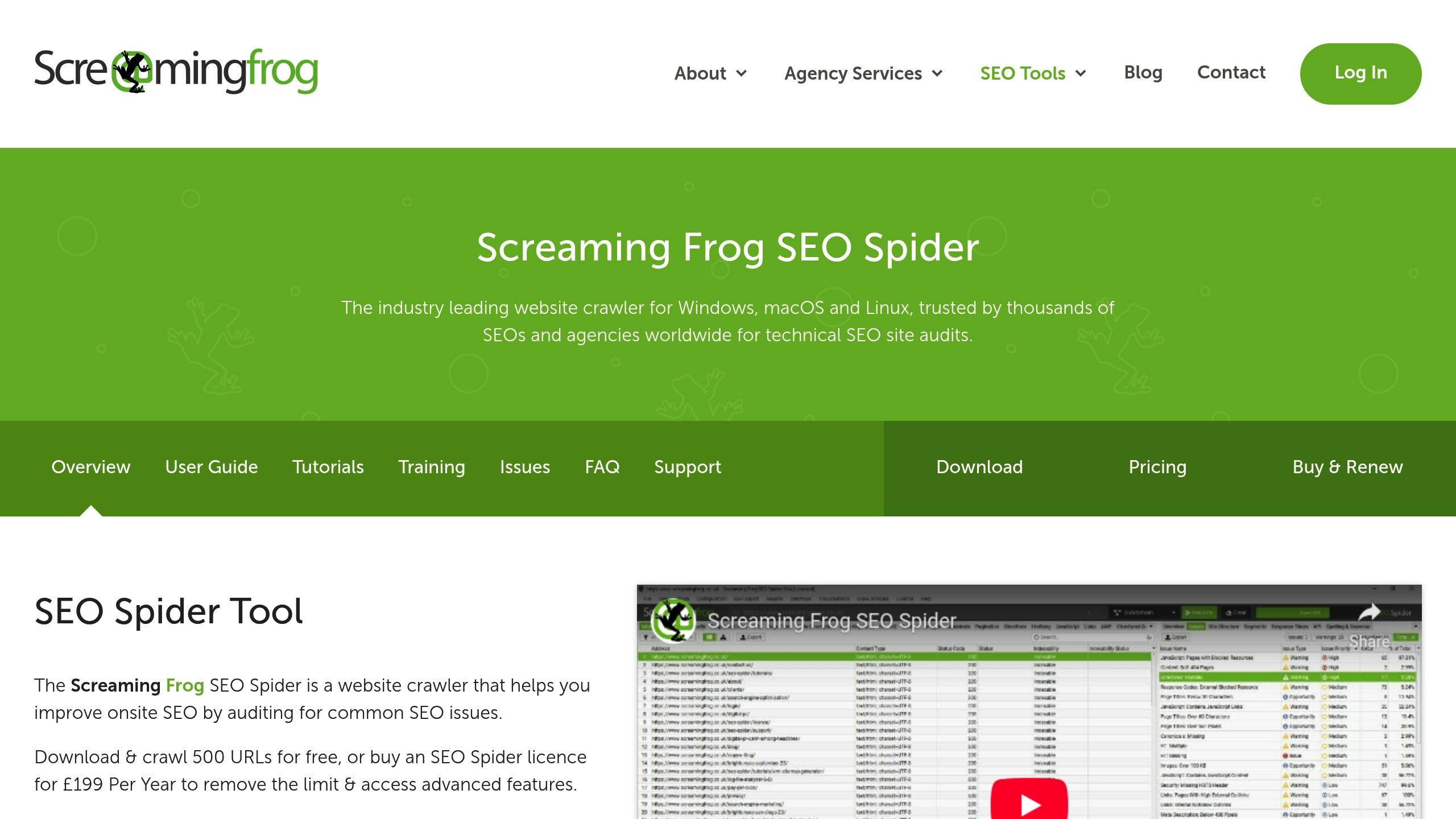 Screaming Frog