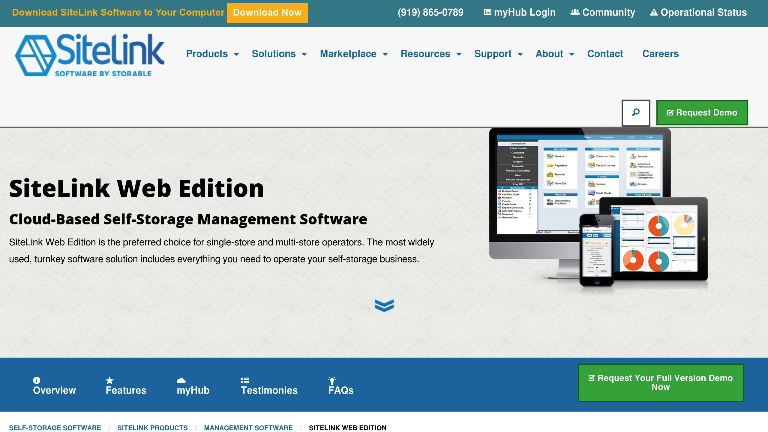 SiteLink Web Edition