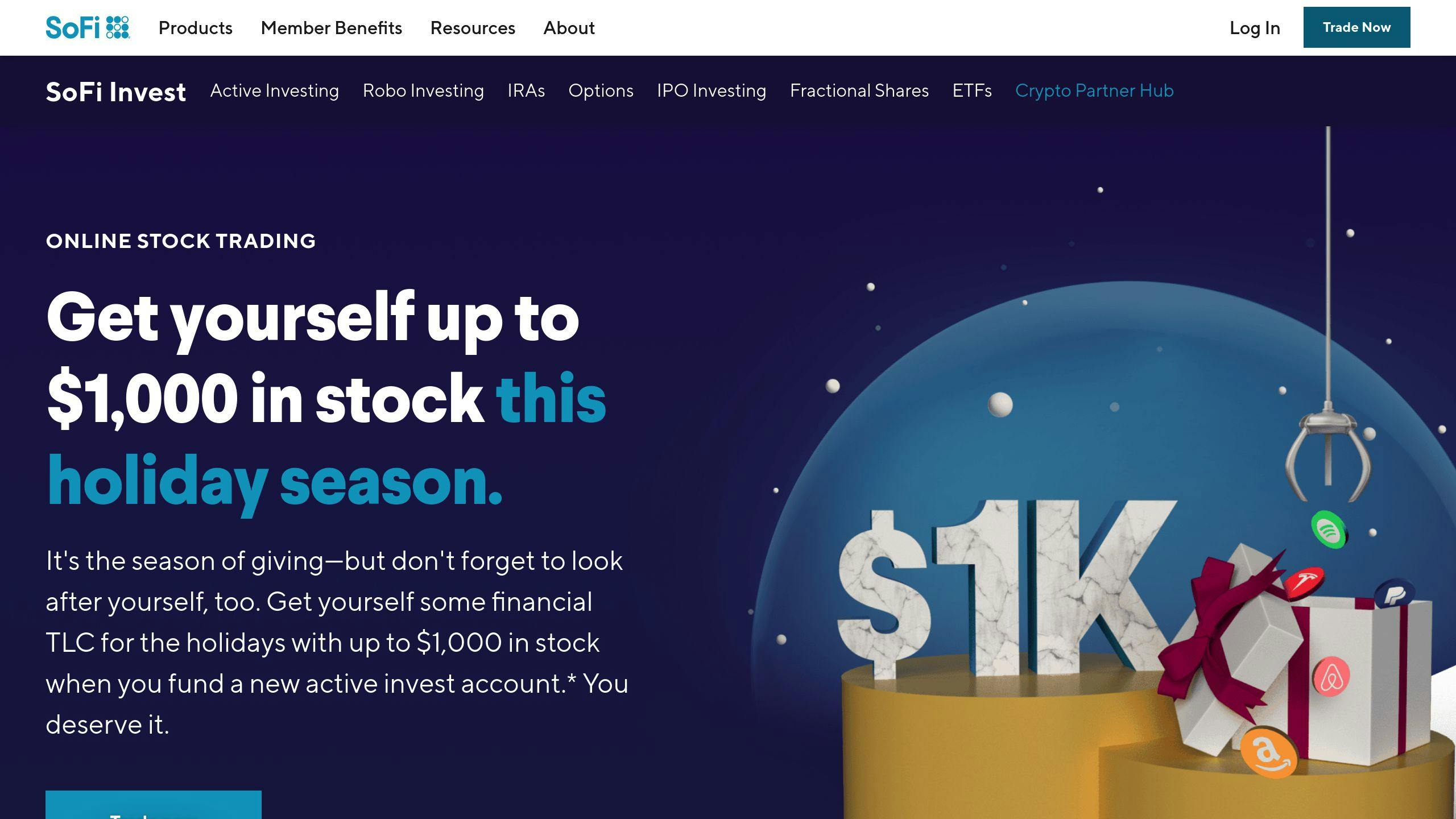 SoFi Invest