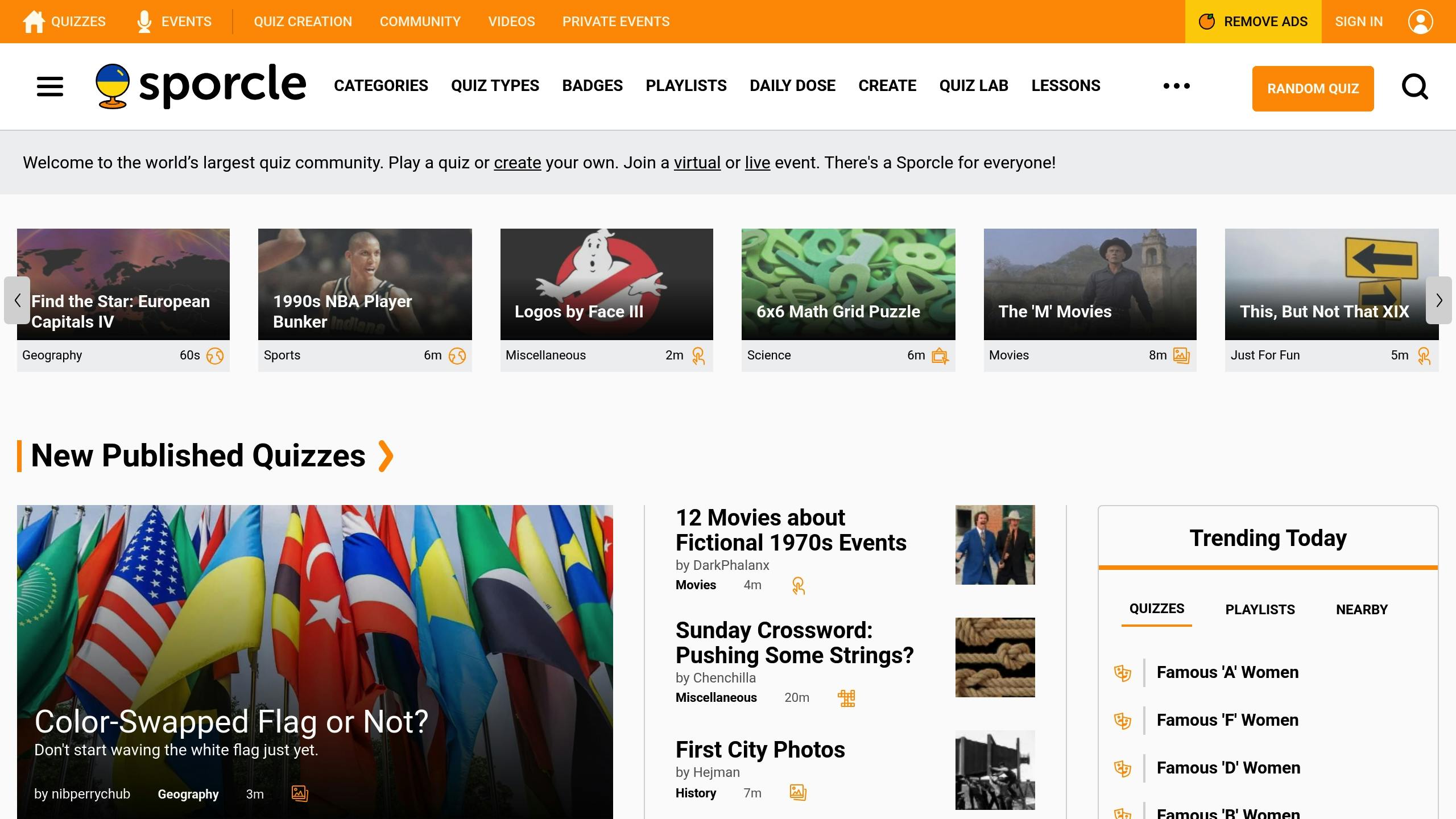 Sporcle