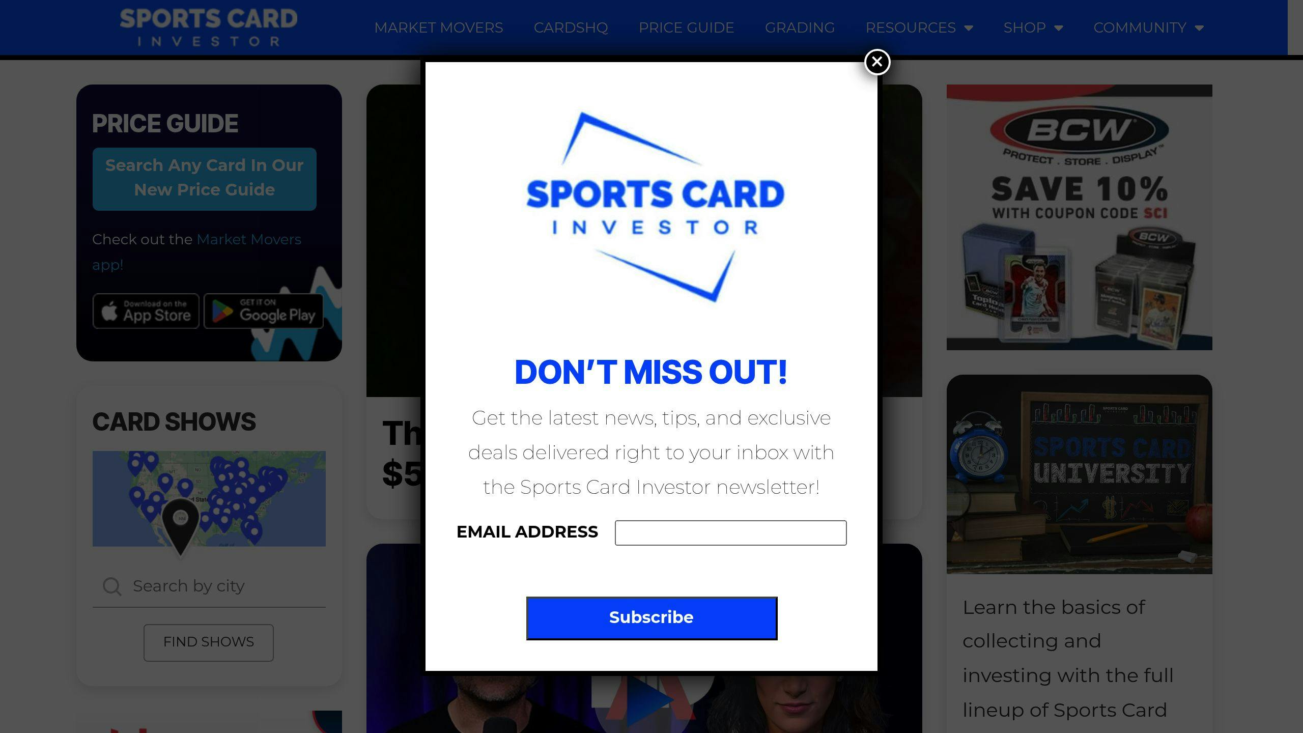 Sports Card Investor