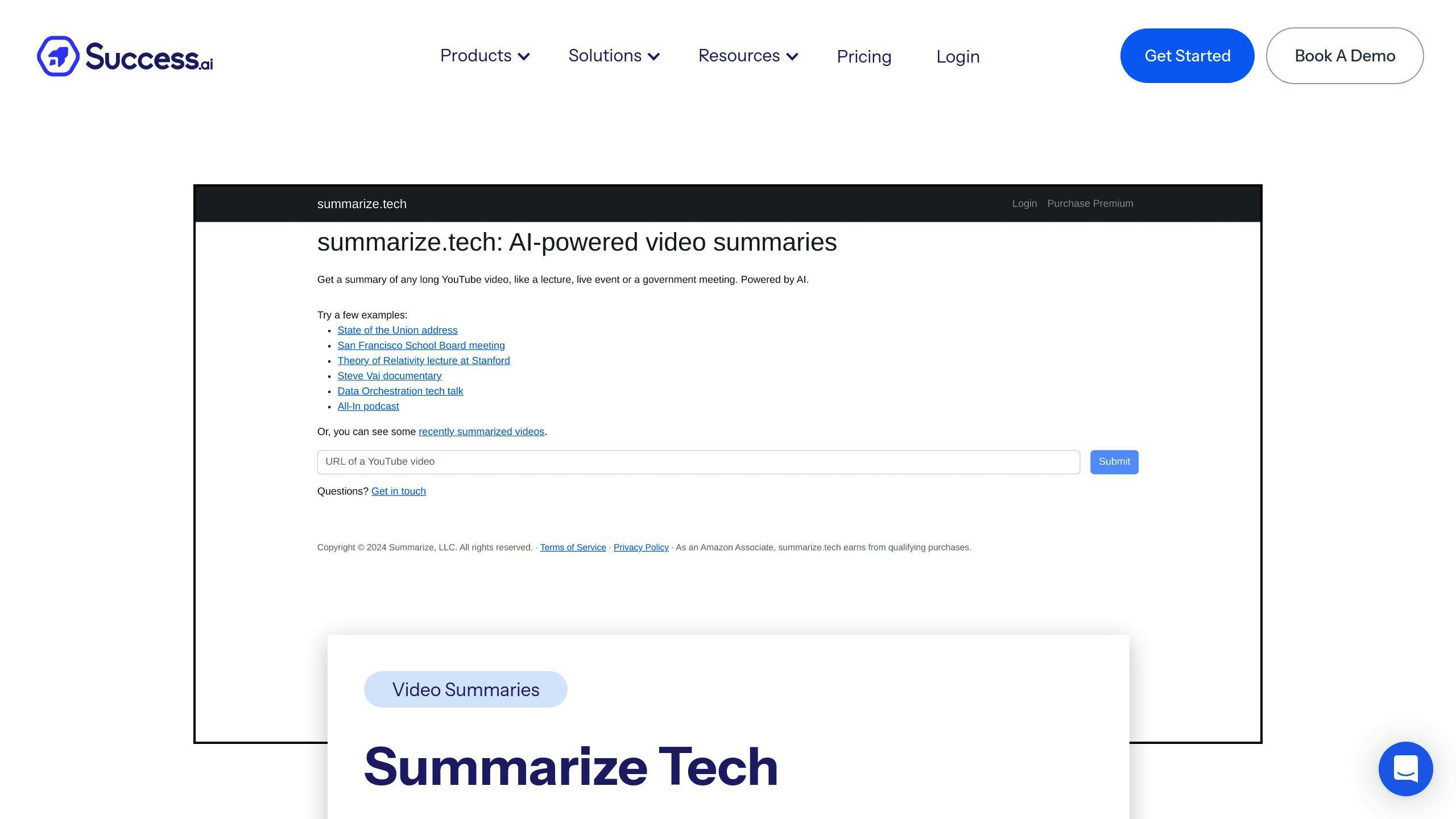 Summarize.tech