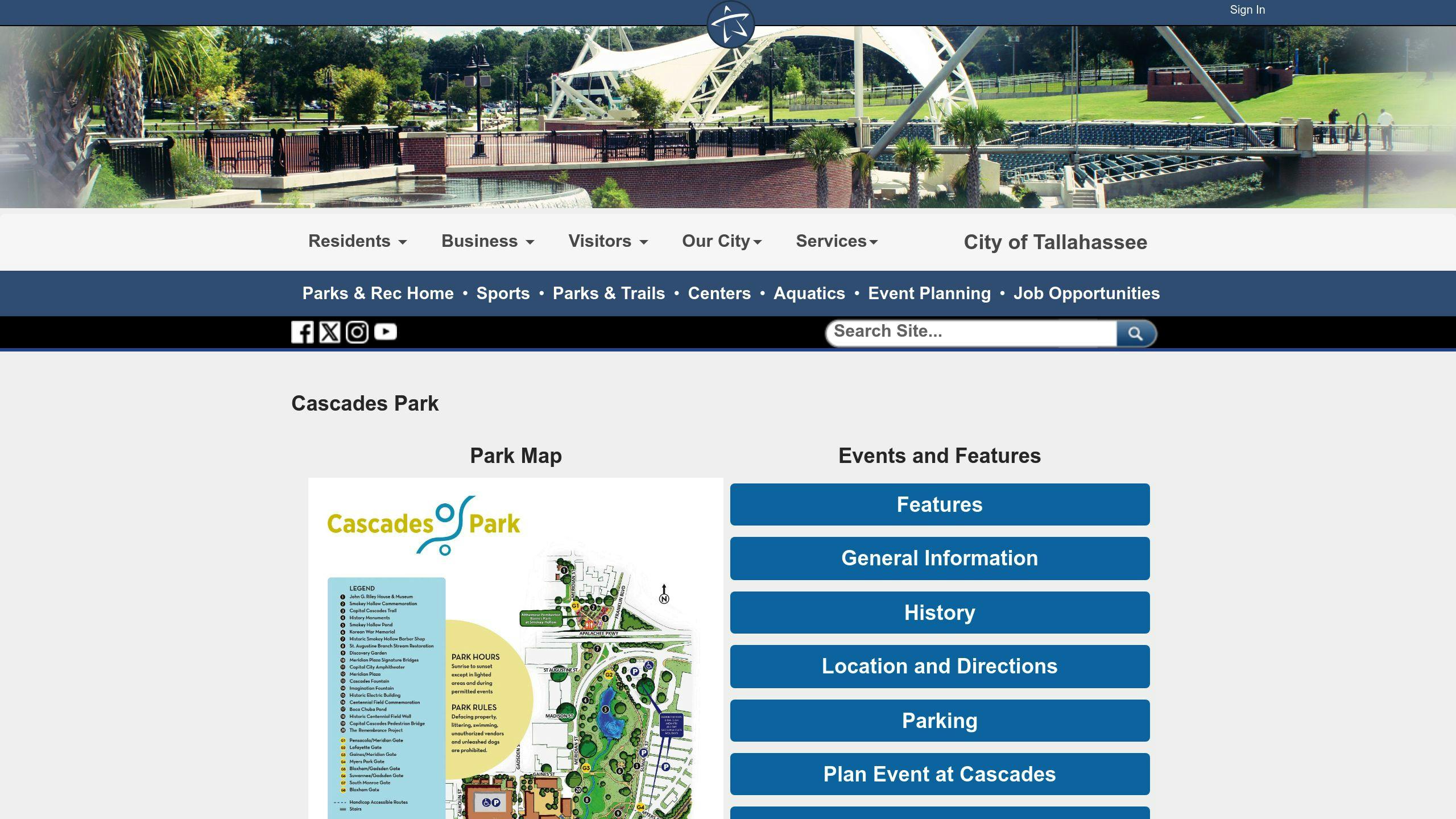 Cascades Park