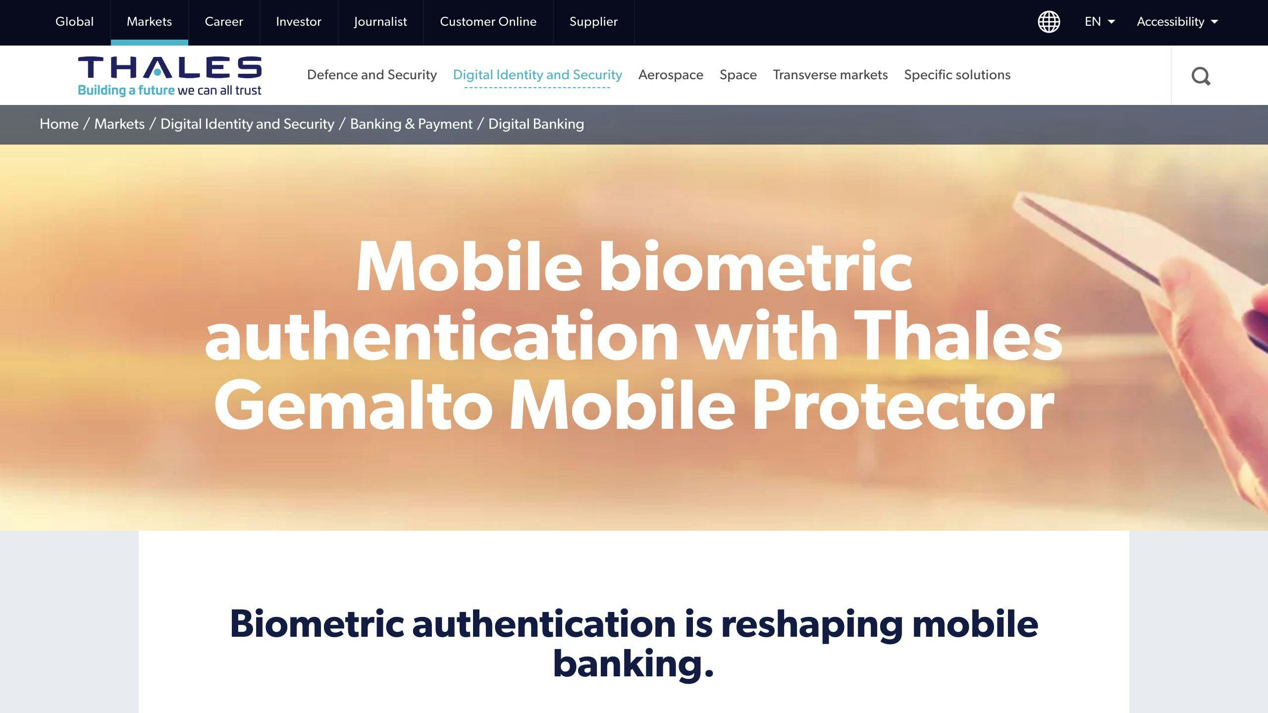 Thales Gemalto Mobile Protector