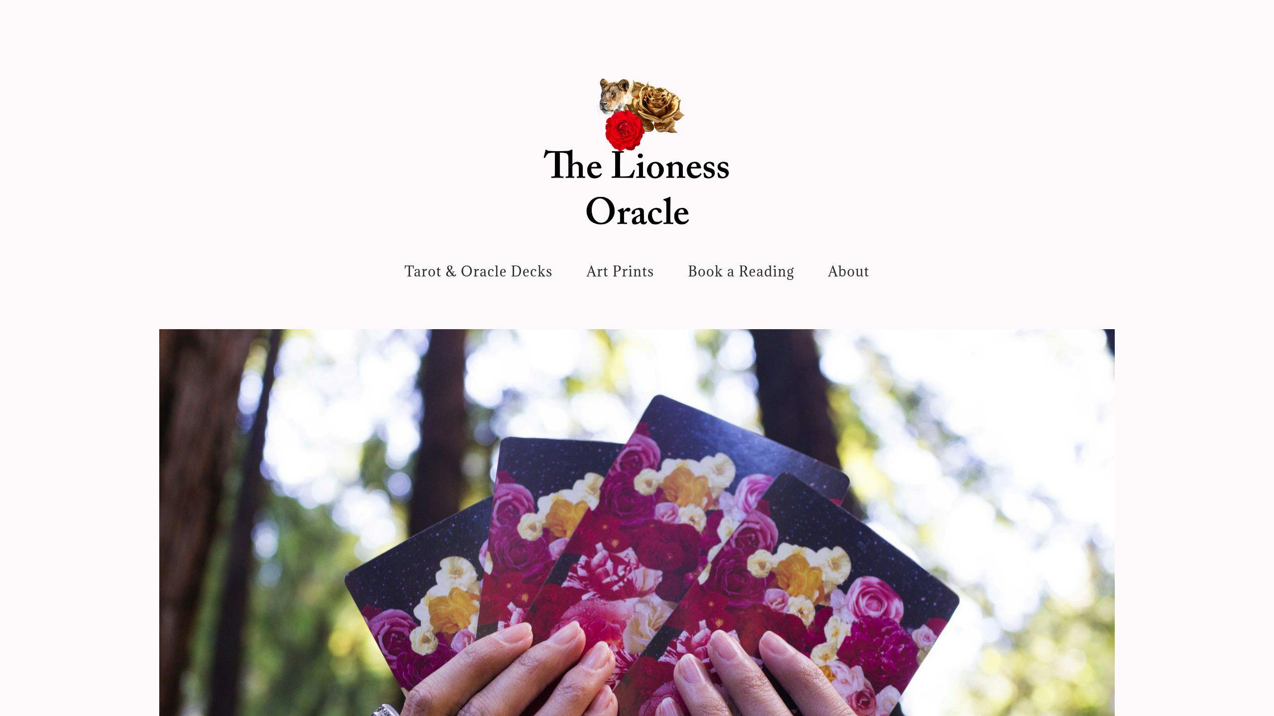 The Lioness Oracle Tarot