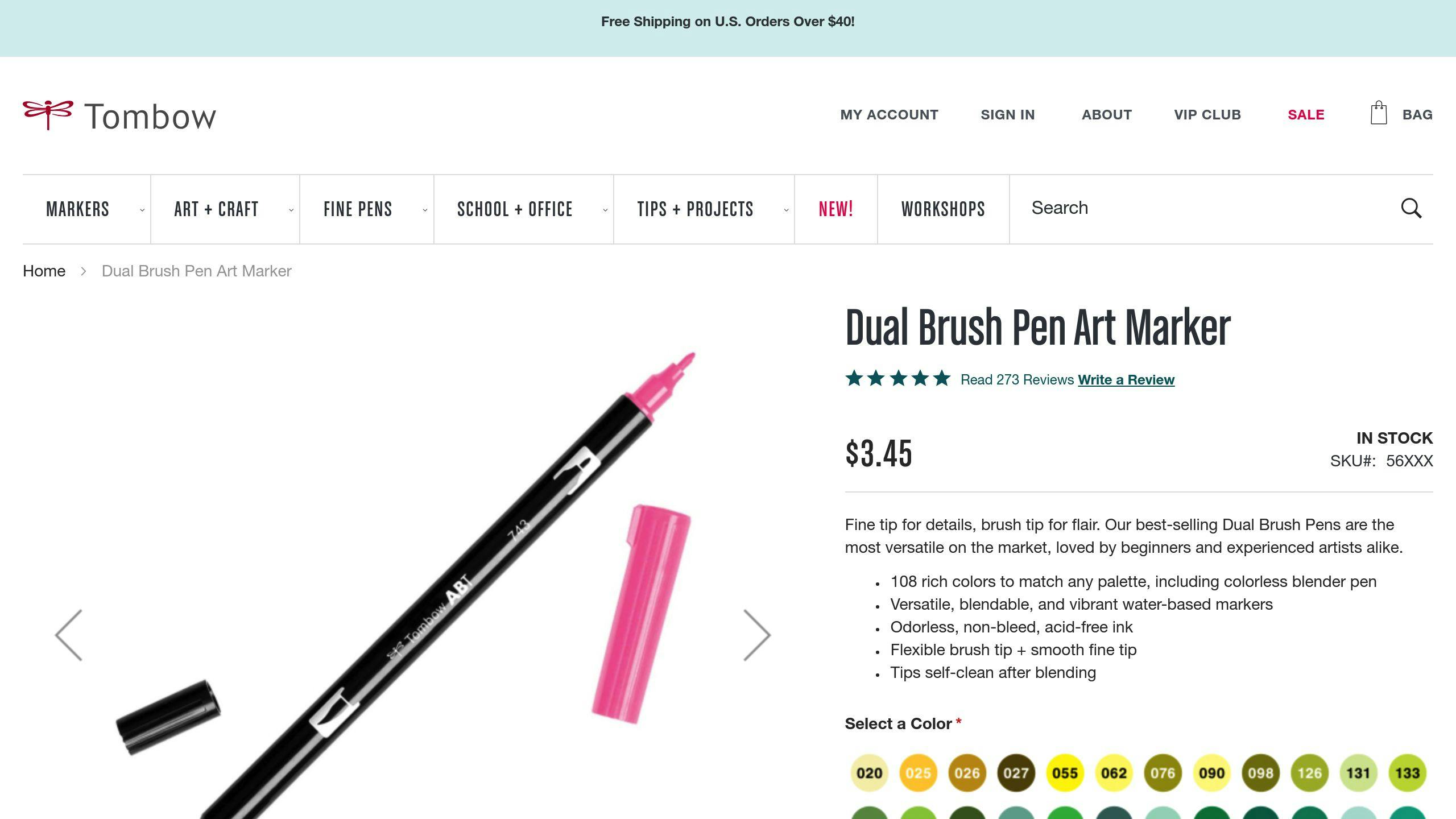 Tombow Dual Brush