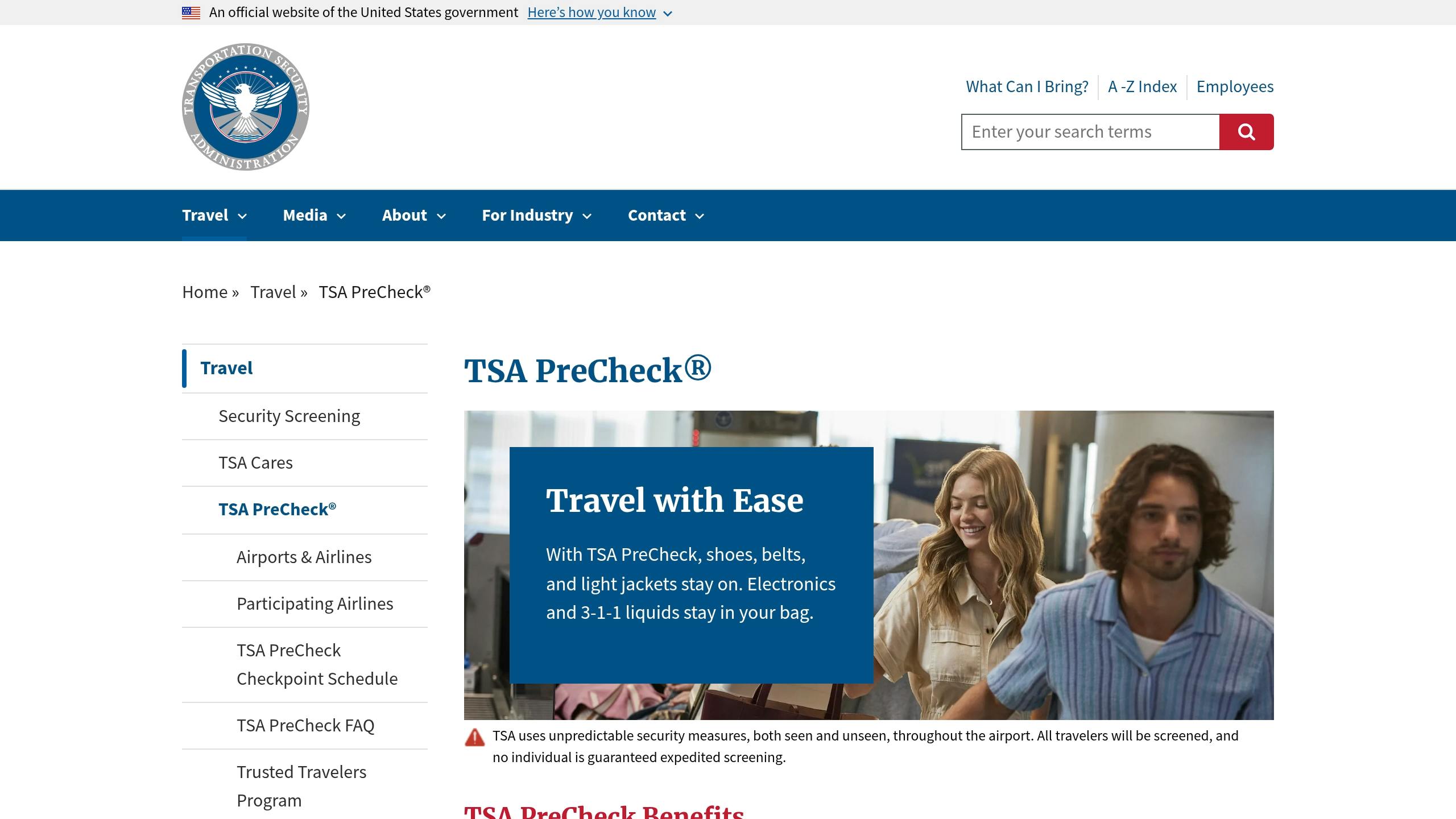 TSA PreCheck