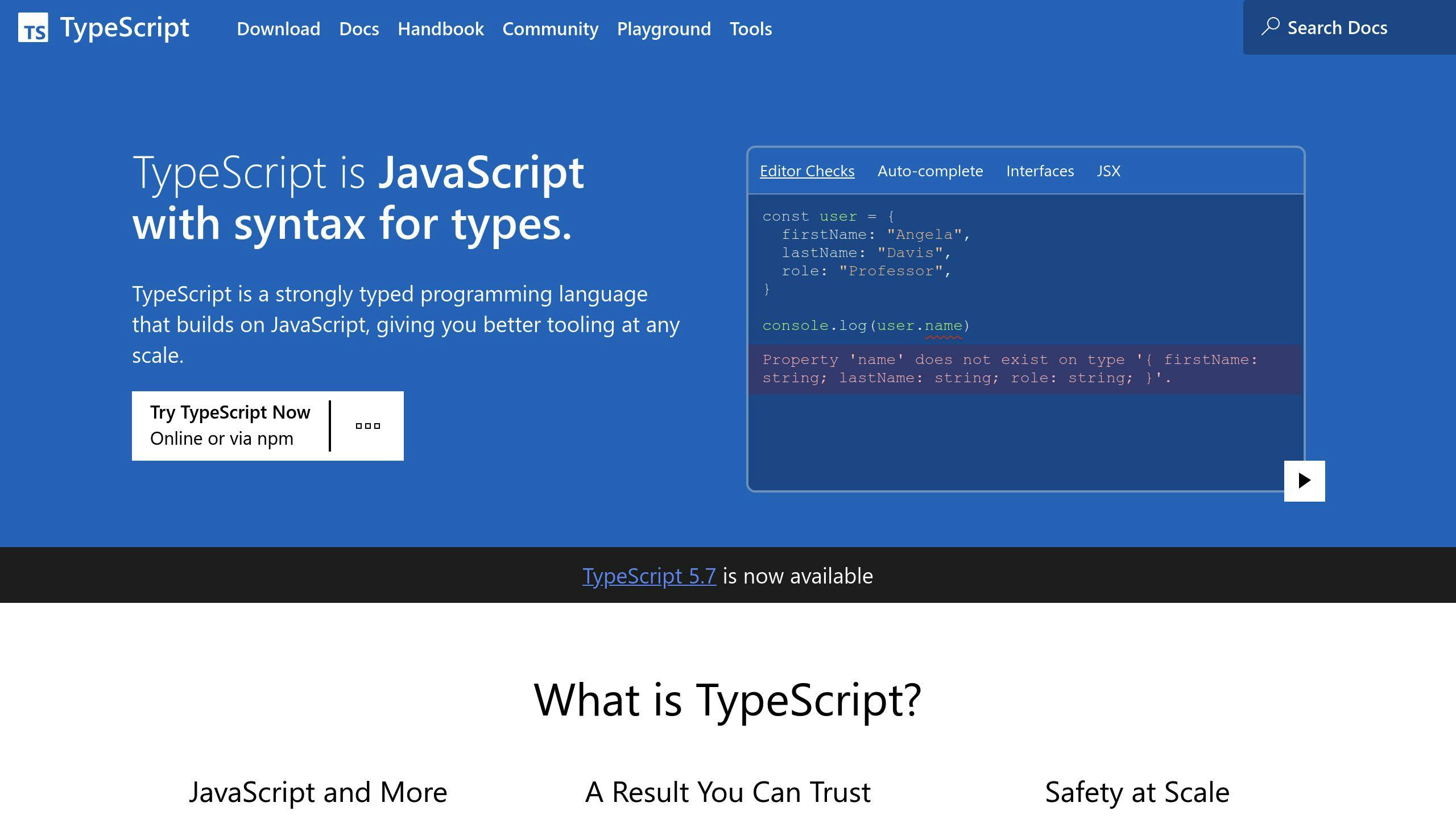 TypeScript