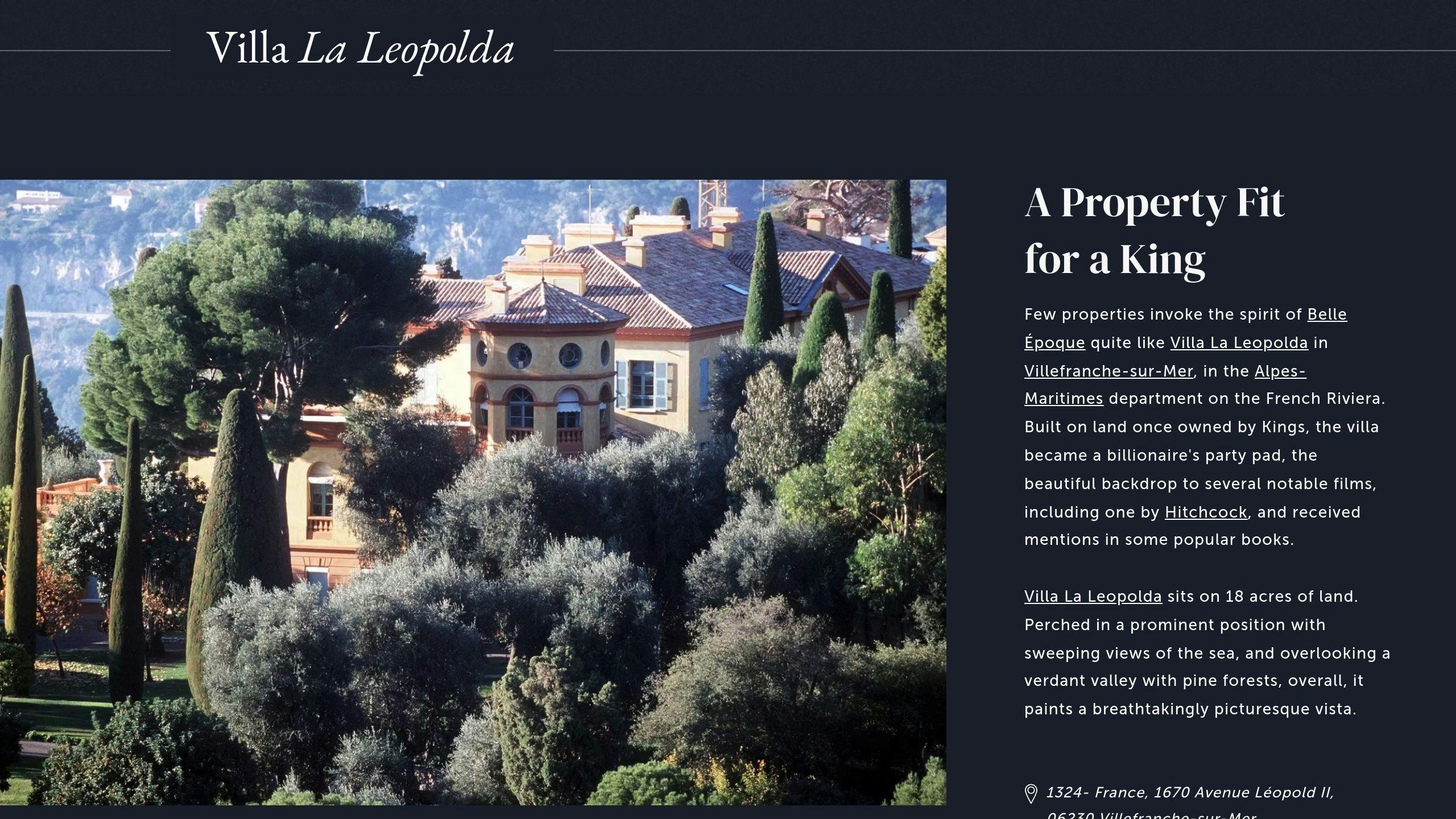 Villa Leopolda