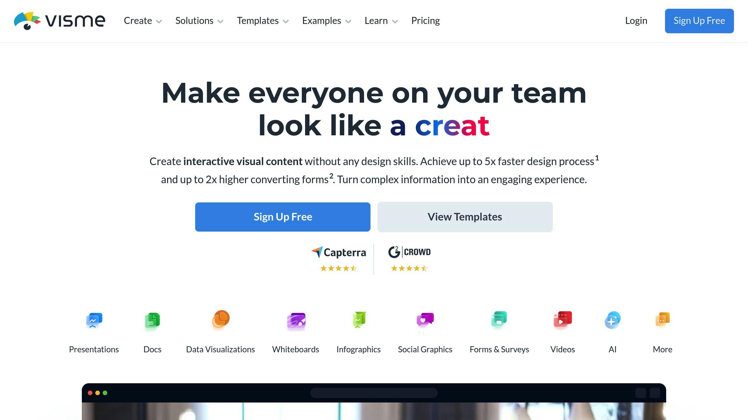 Interactive Infographic Tools: A Comparative Analysis 1 Visme
