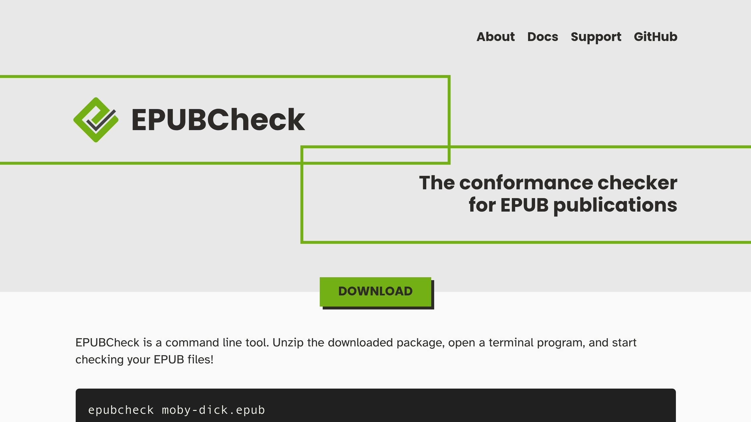 EPUBCheck