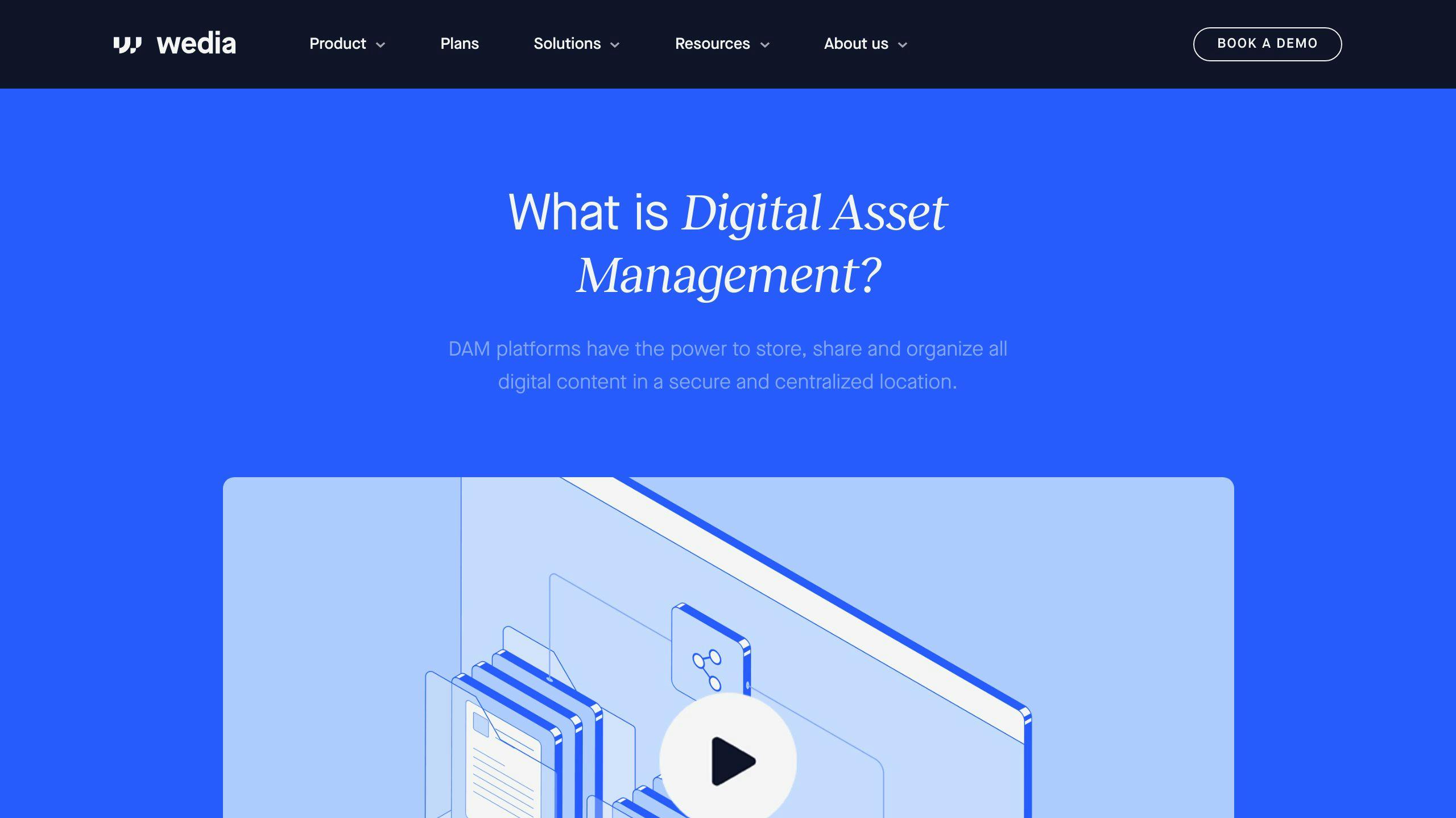 Wedia Digital Asset Management