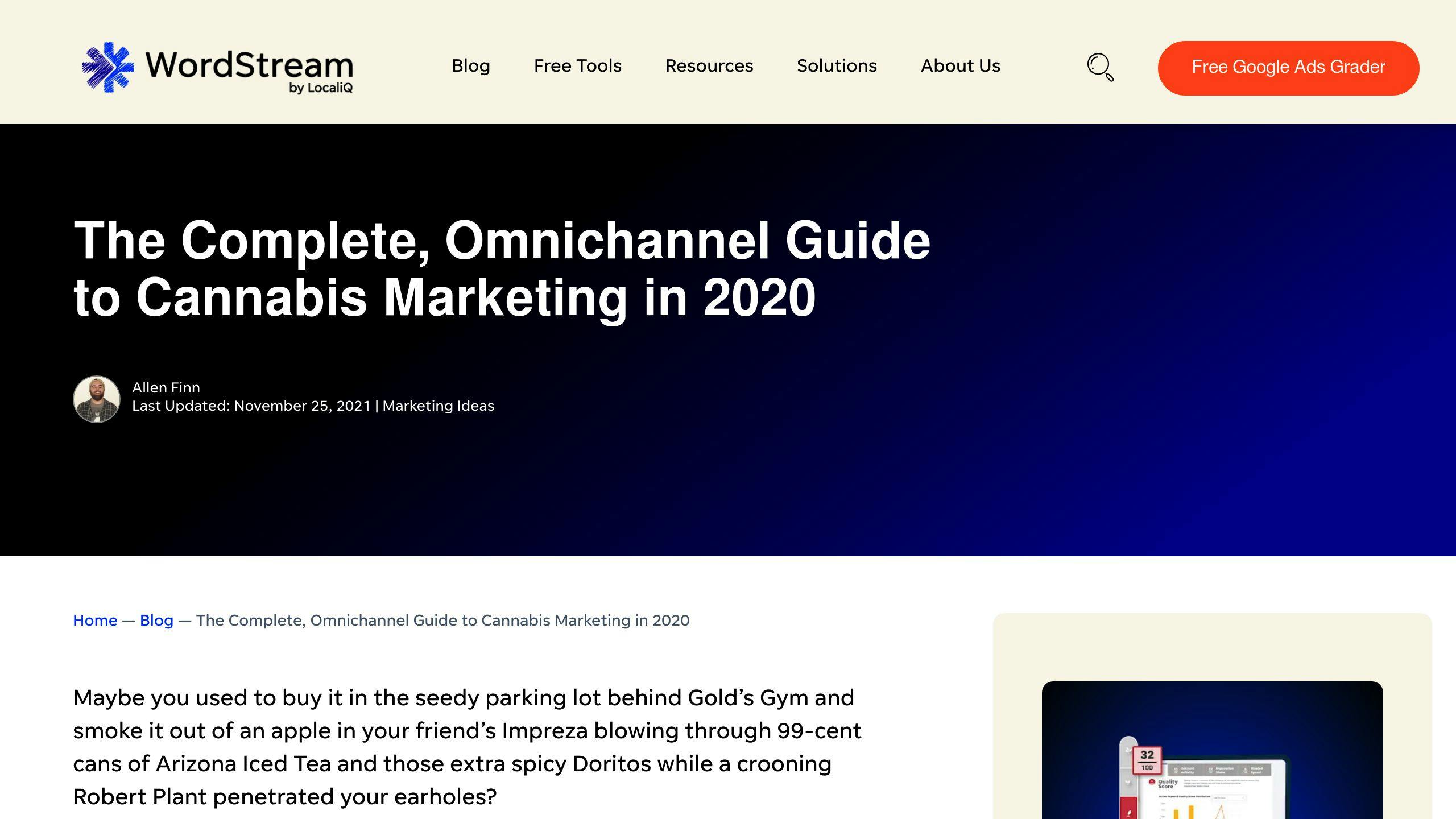 Cannabis Marketing