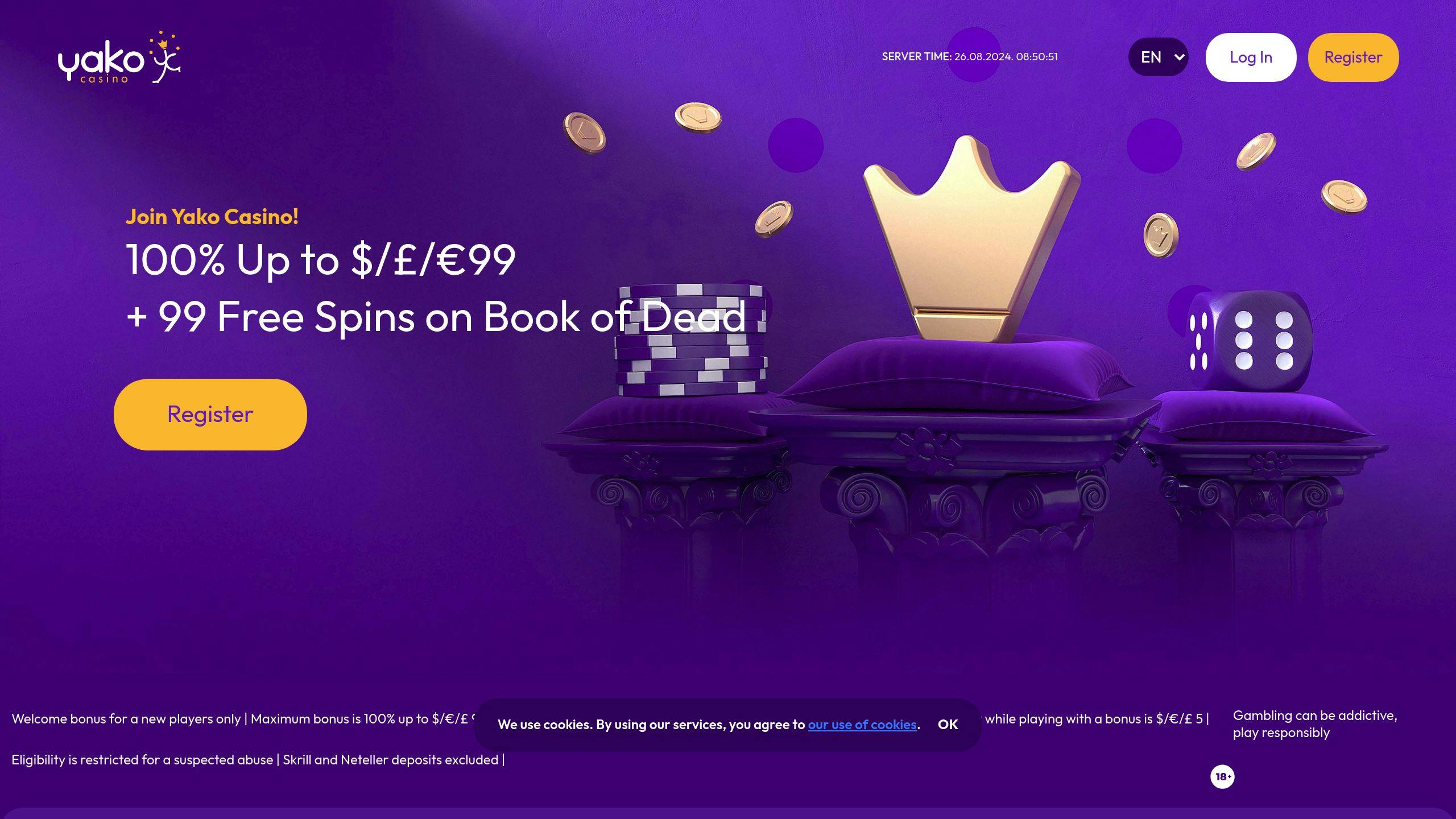 Yako Casino - one of the best online casino bonuses in 2024