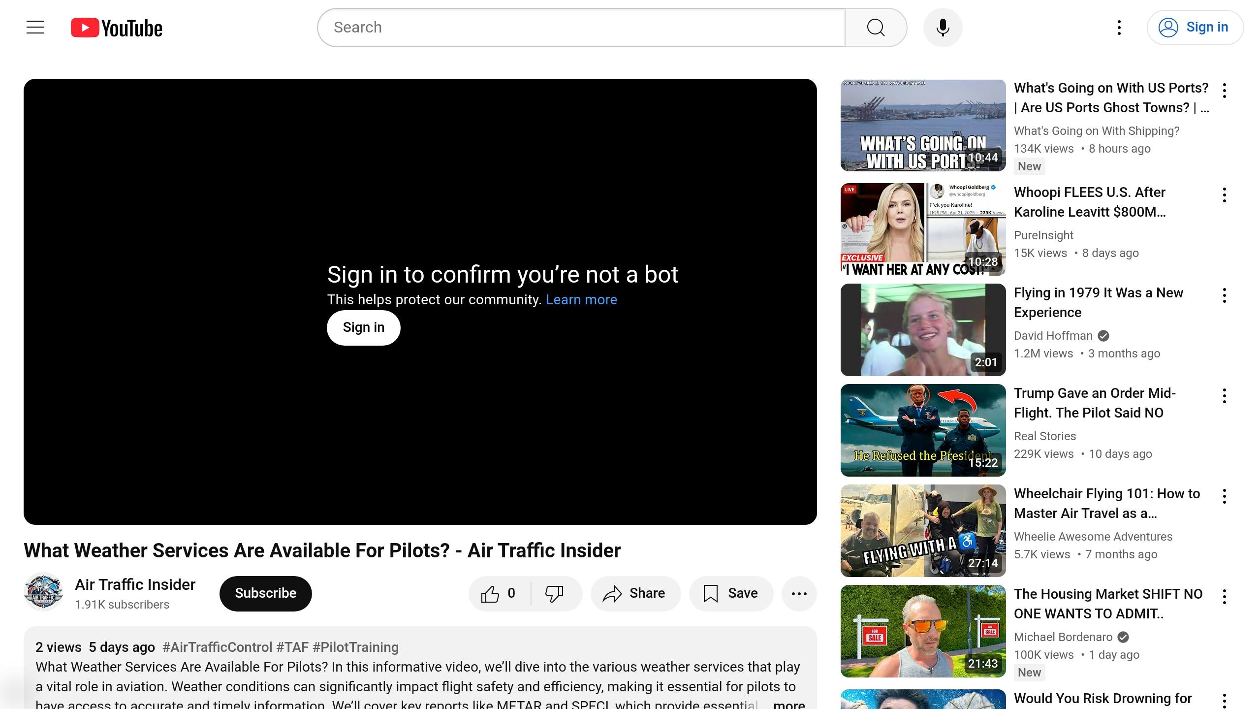 Air Traffic Insider