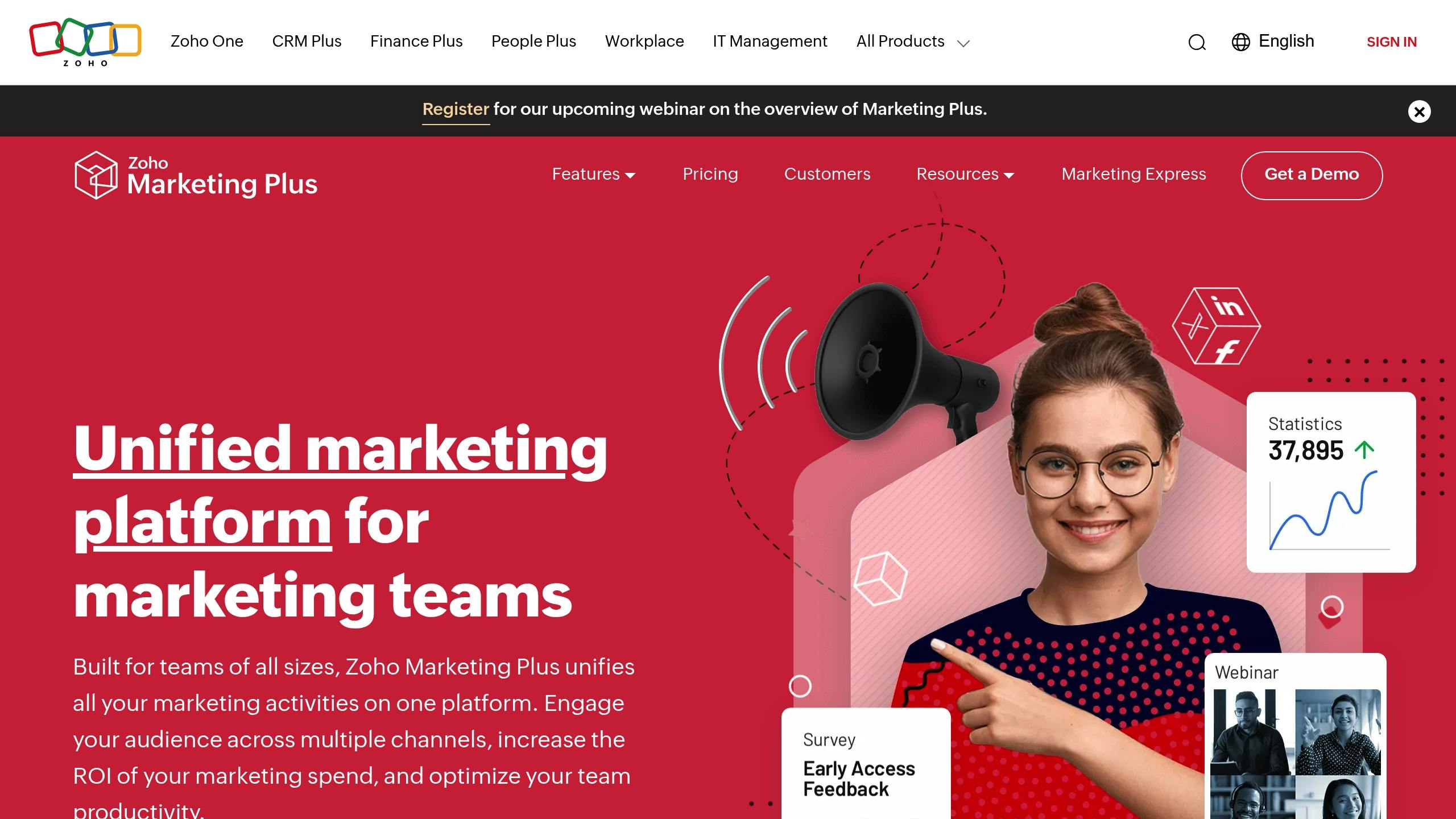 Zoho Marketing Plus