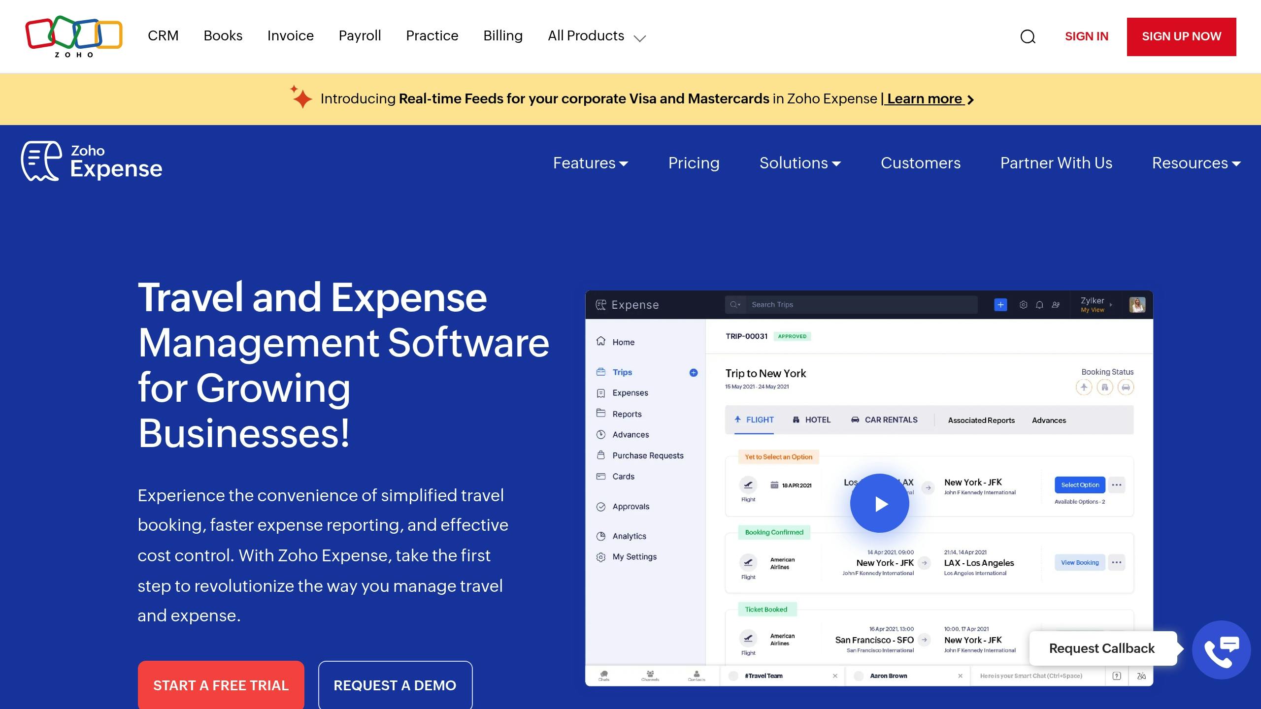 Zoho Expense