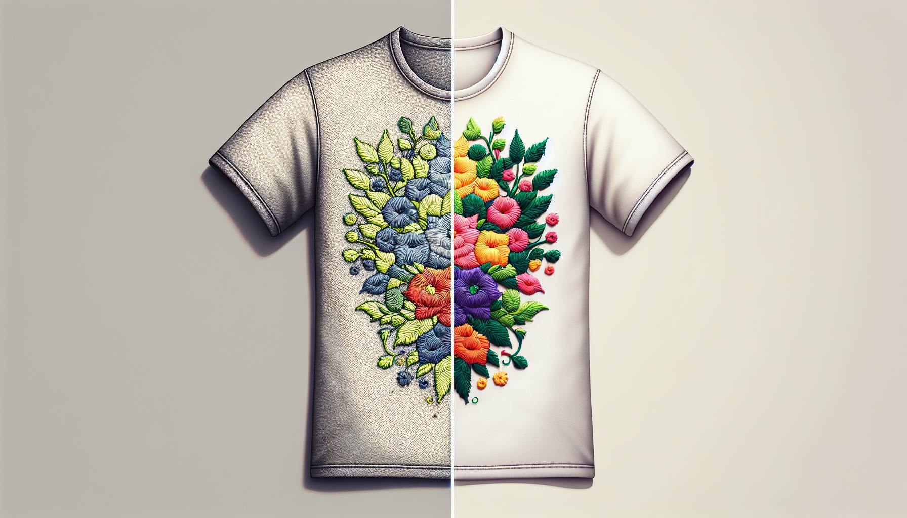 Company Shirts Embroidered Logo: Production Quality